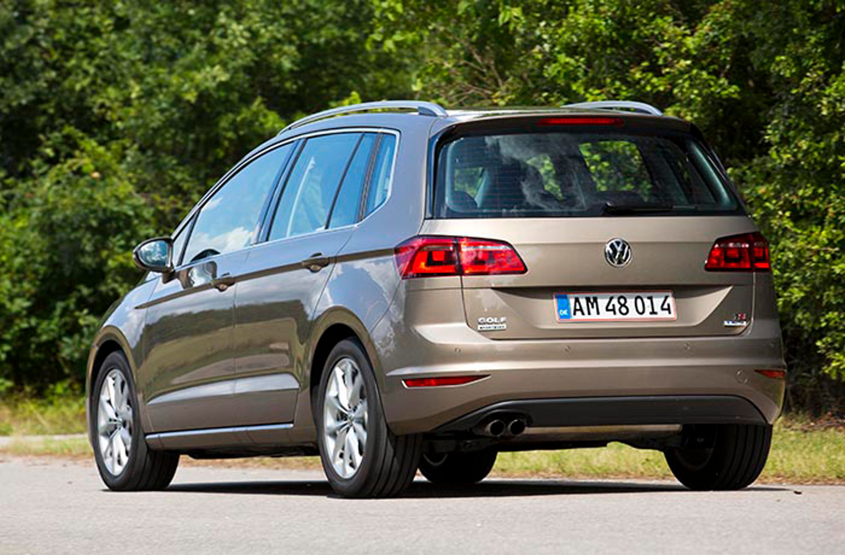 VW Golf Sportsvan bagfra