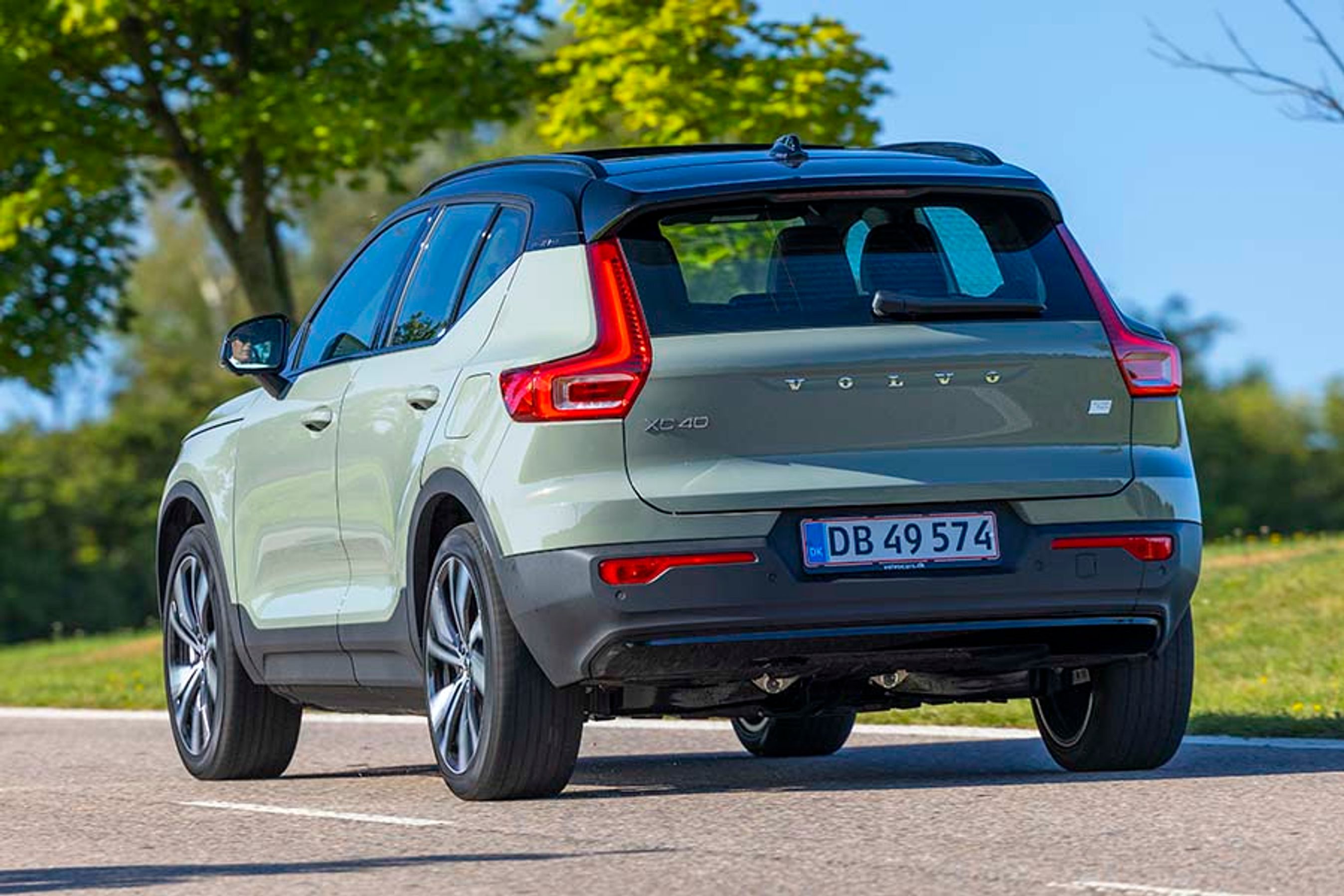 Volvo XC40 set bagfra