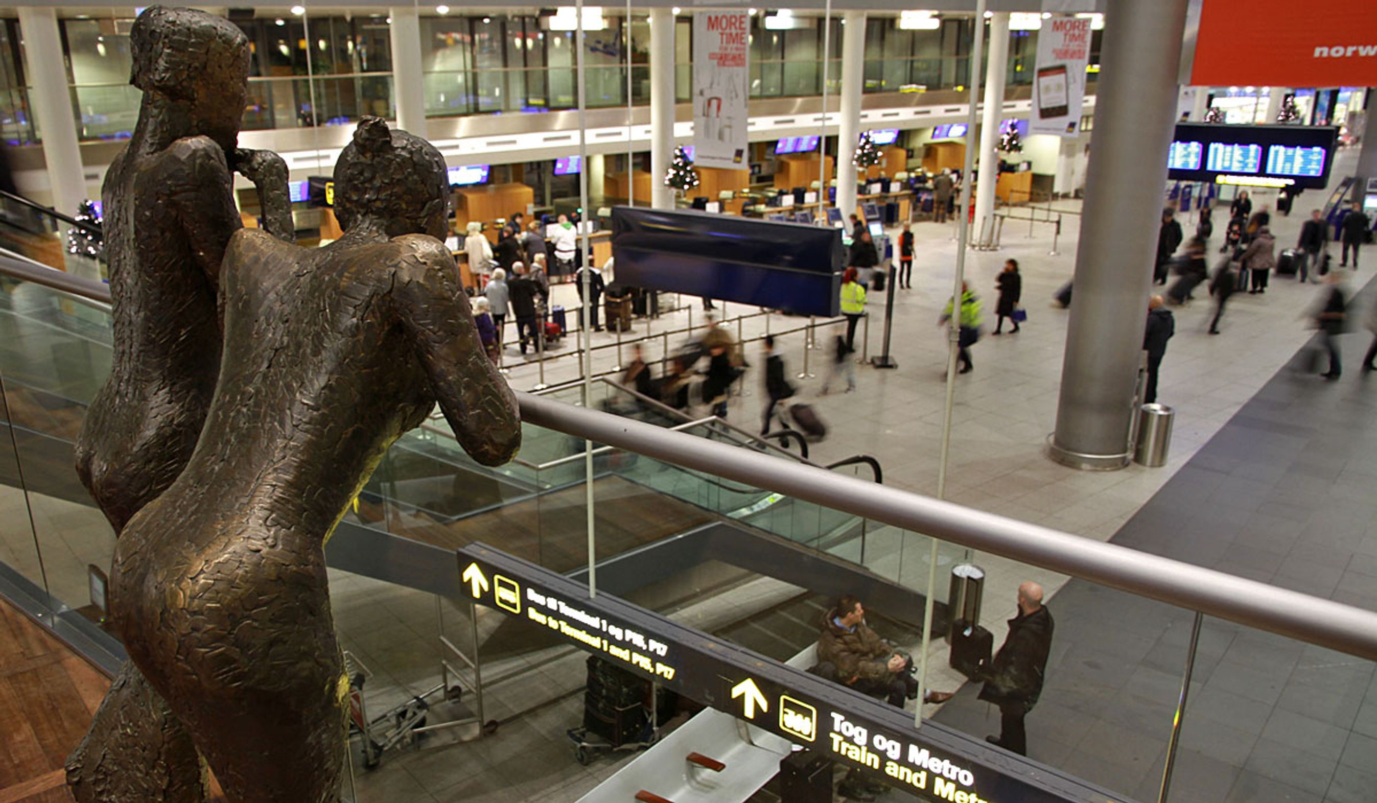 Københavns Lufthavn har vækst i passagetal, og forventer at det fortsætter. Derfor skal der gøres plads til afsætning af flere rejsende. Foto: Torben Arent 