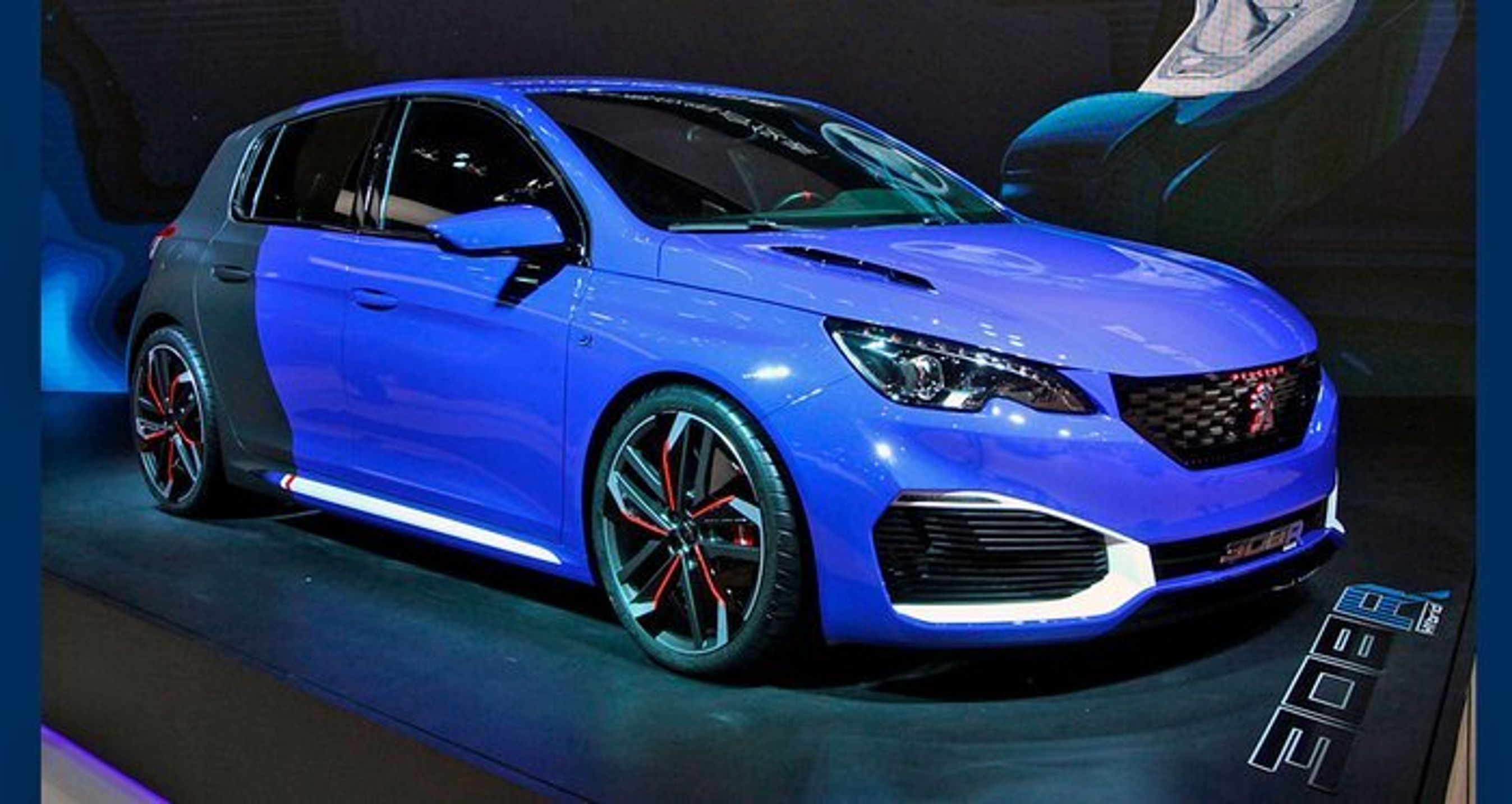 Peugeot 308 Hybrid R fra 2015 havde 500 hk, men sportsudgaven blev aldrig til noget.