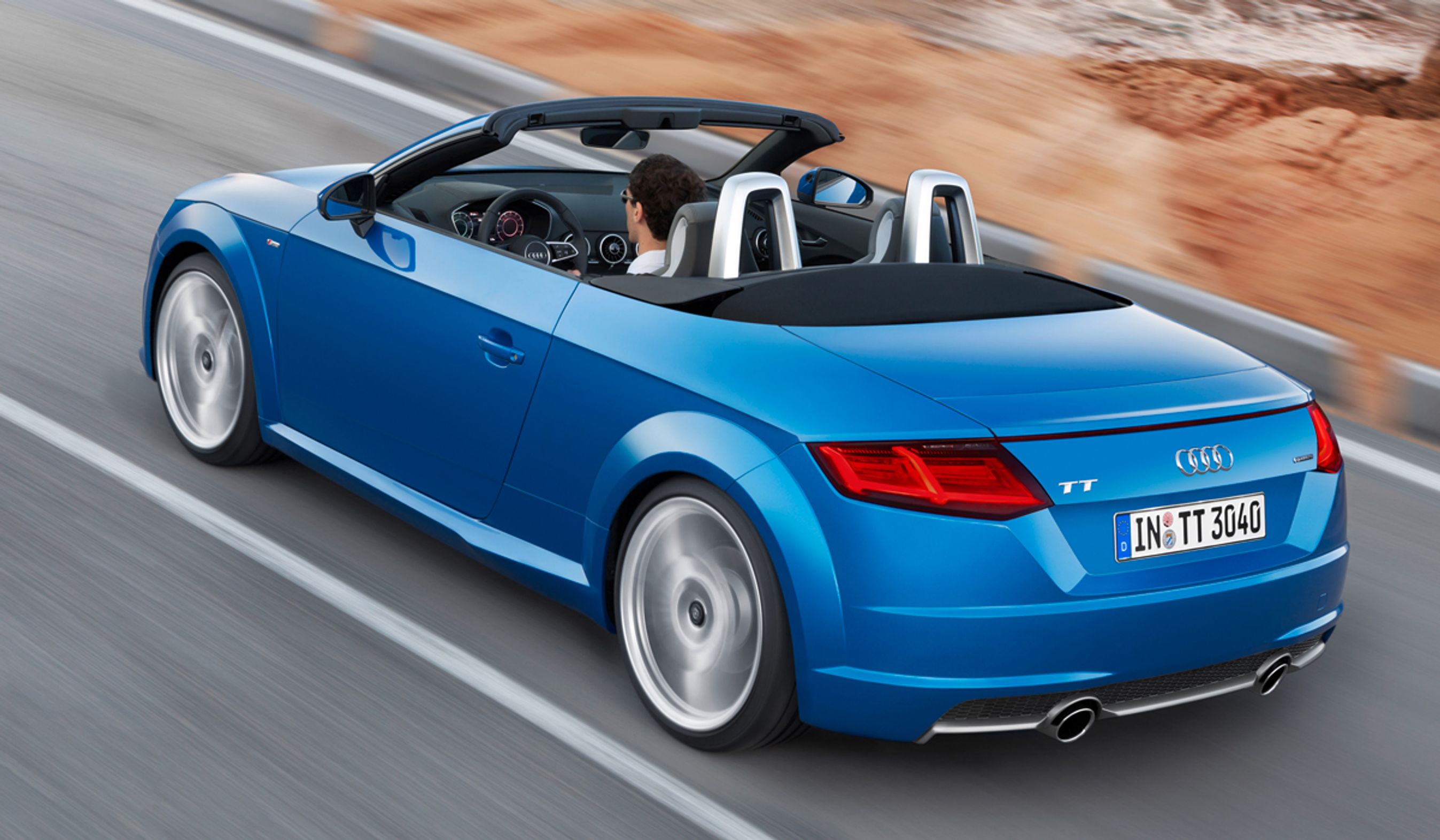 Audi TT cabriolet.