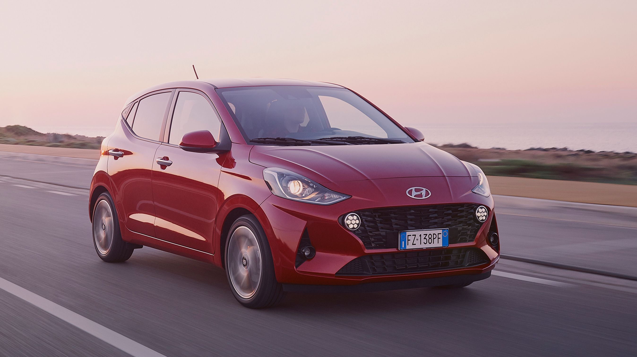 Hyundai i10 set forfra