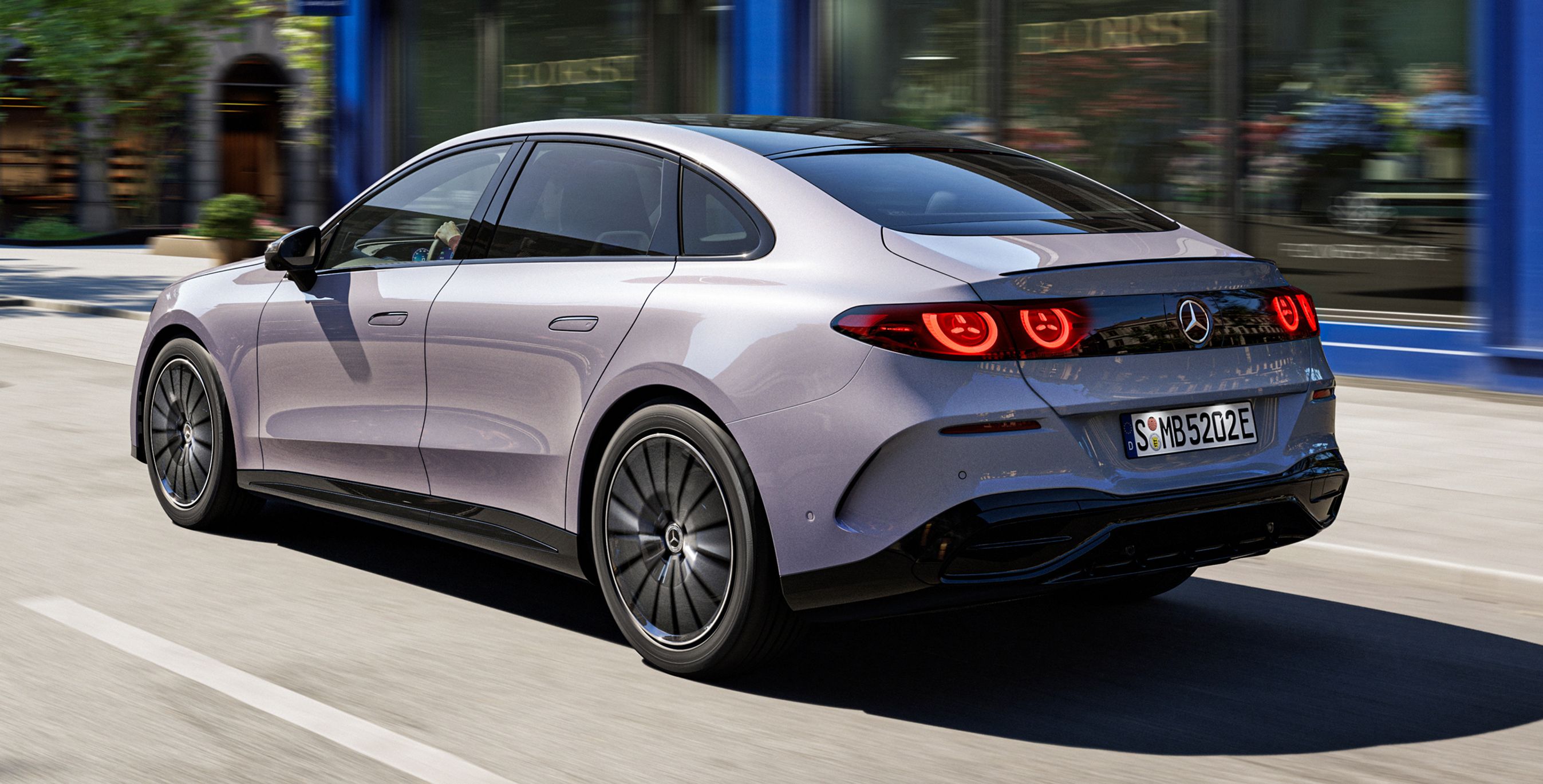 Mercedes C-klasse bagfra.