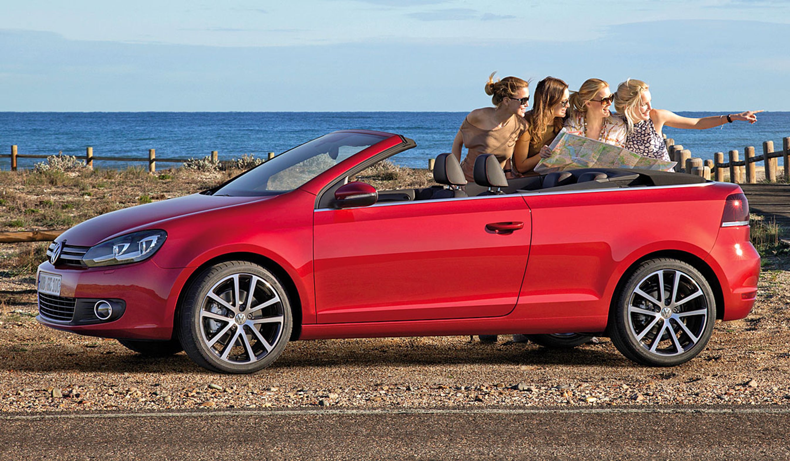 VW Golf Cabriolet er klar inden sommer.