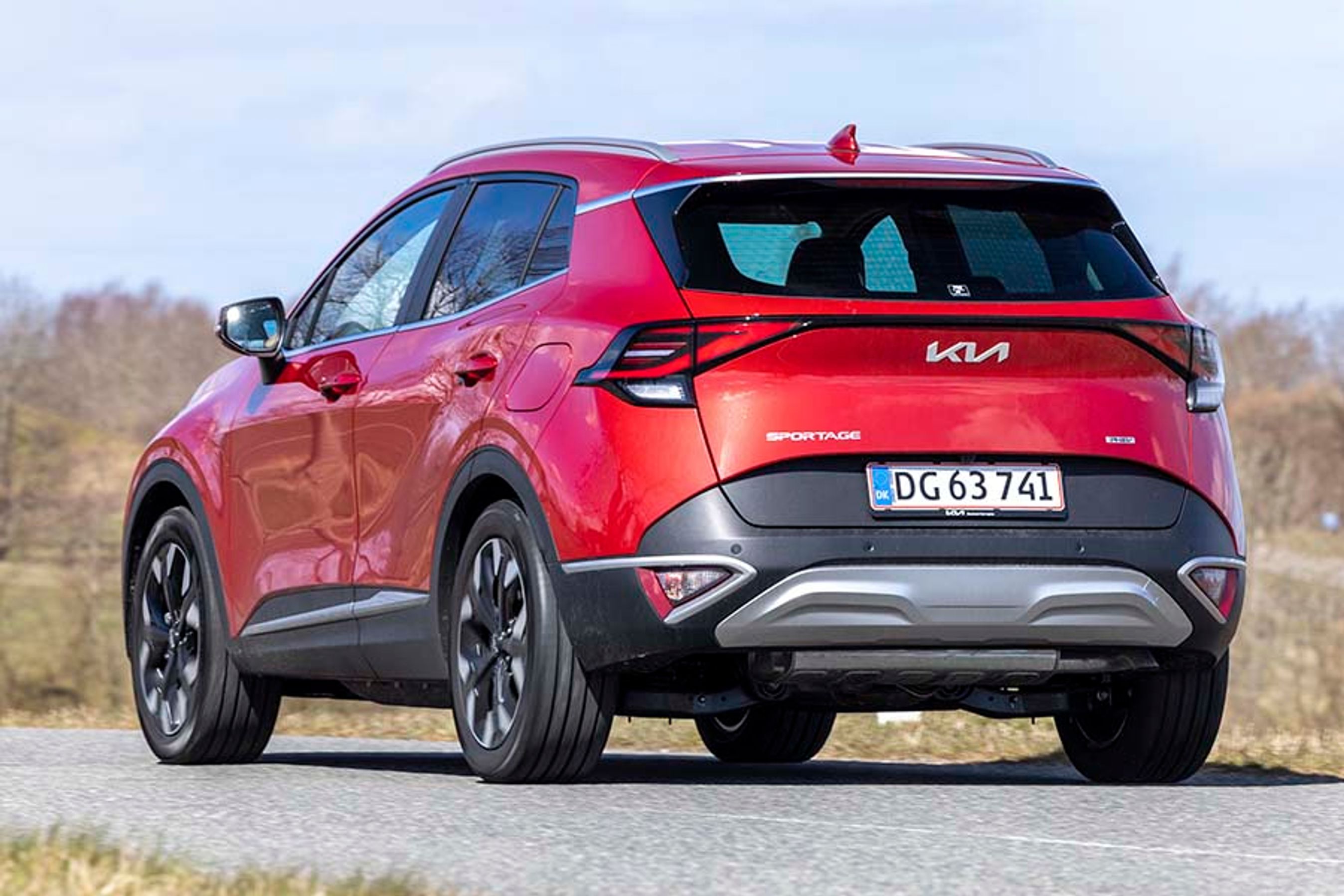 Kia Sportage set bagfra