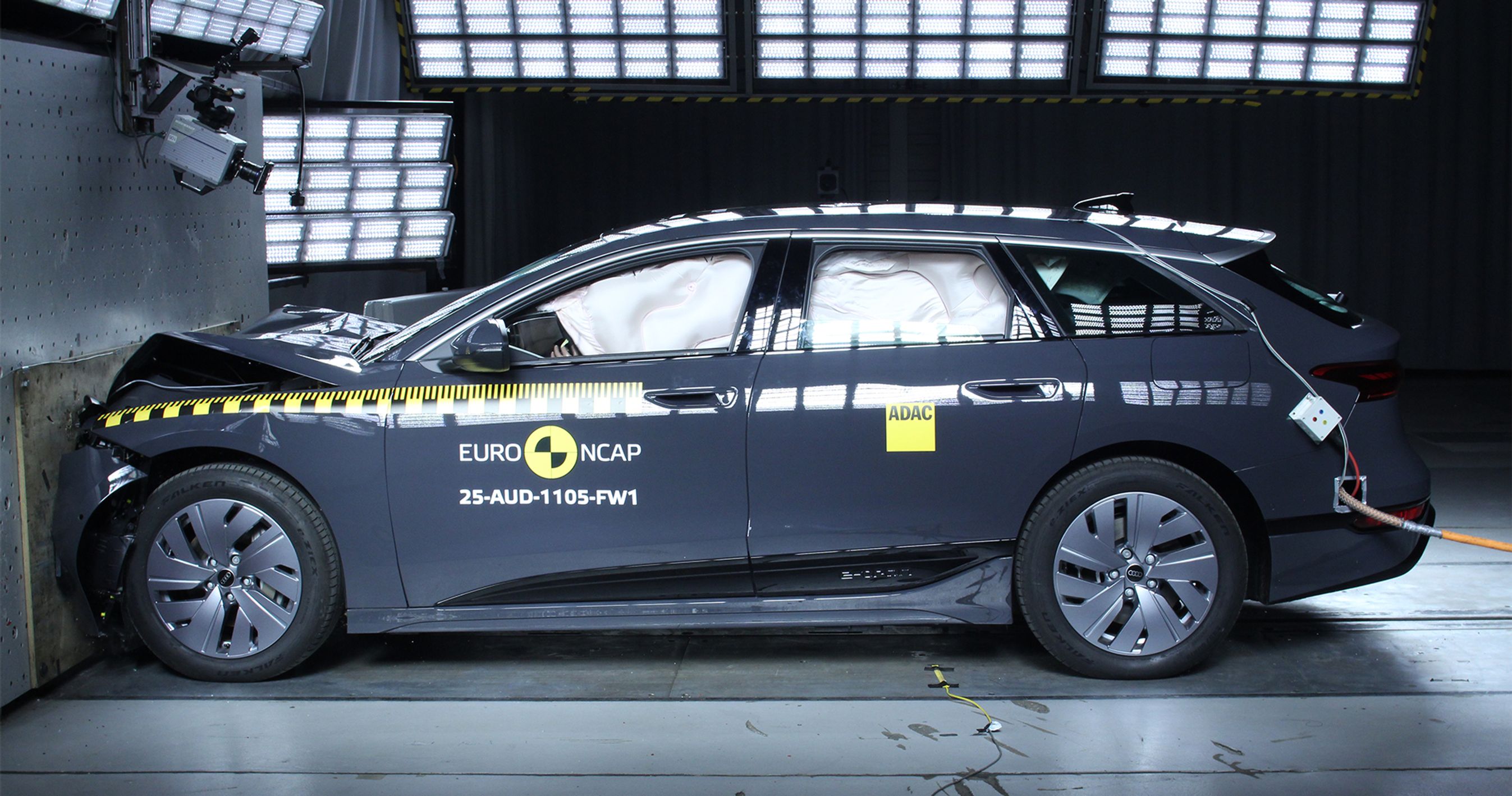 Crashtest af Audi A6