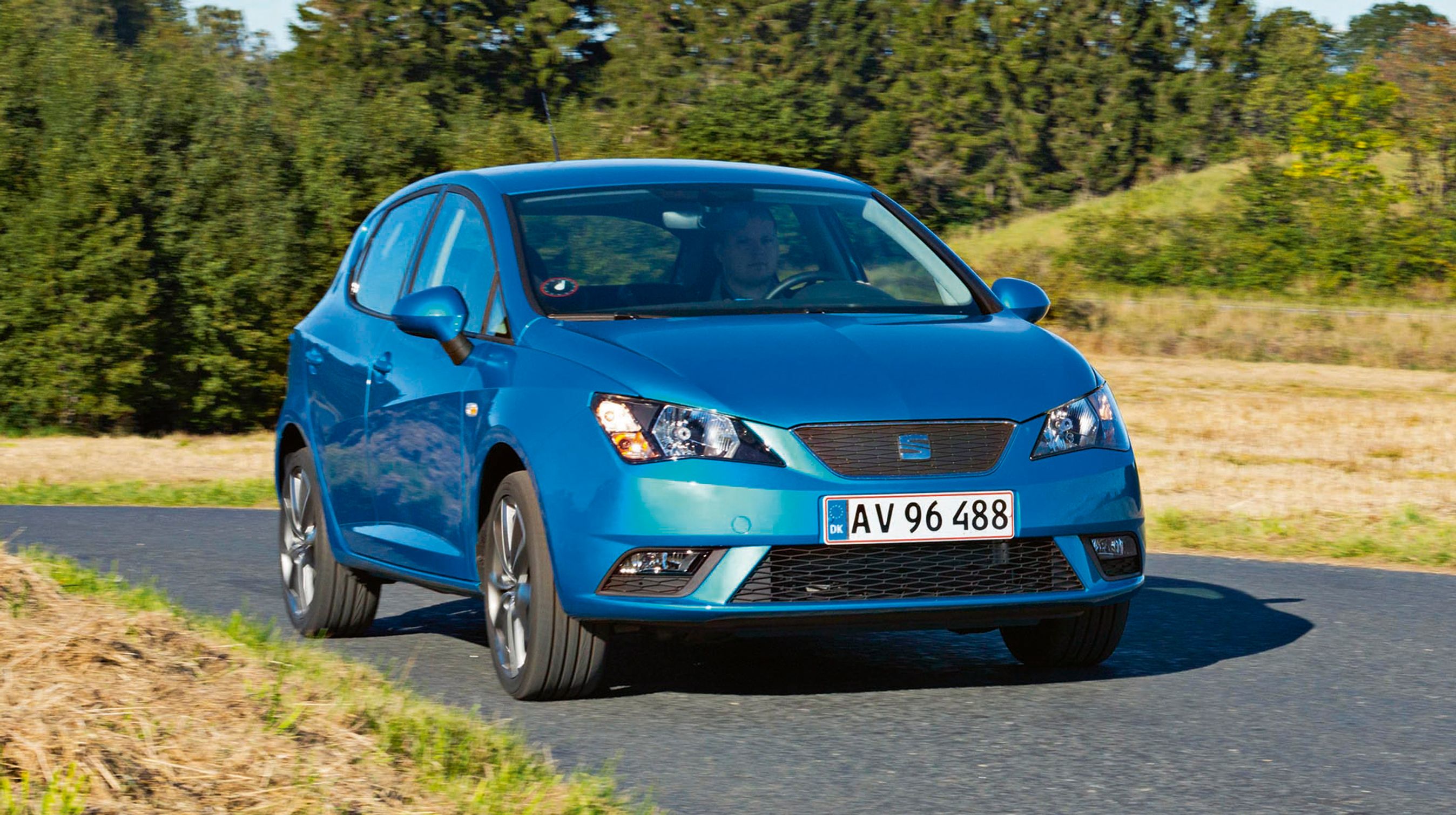 Seat Ibiza er med sine fem døre en god brugsbil for dem, der ikke stiller store krav til plads.