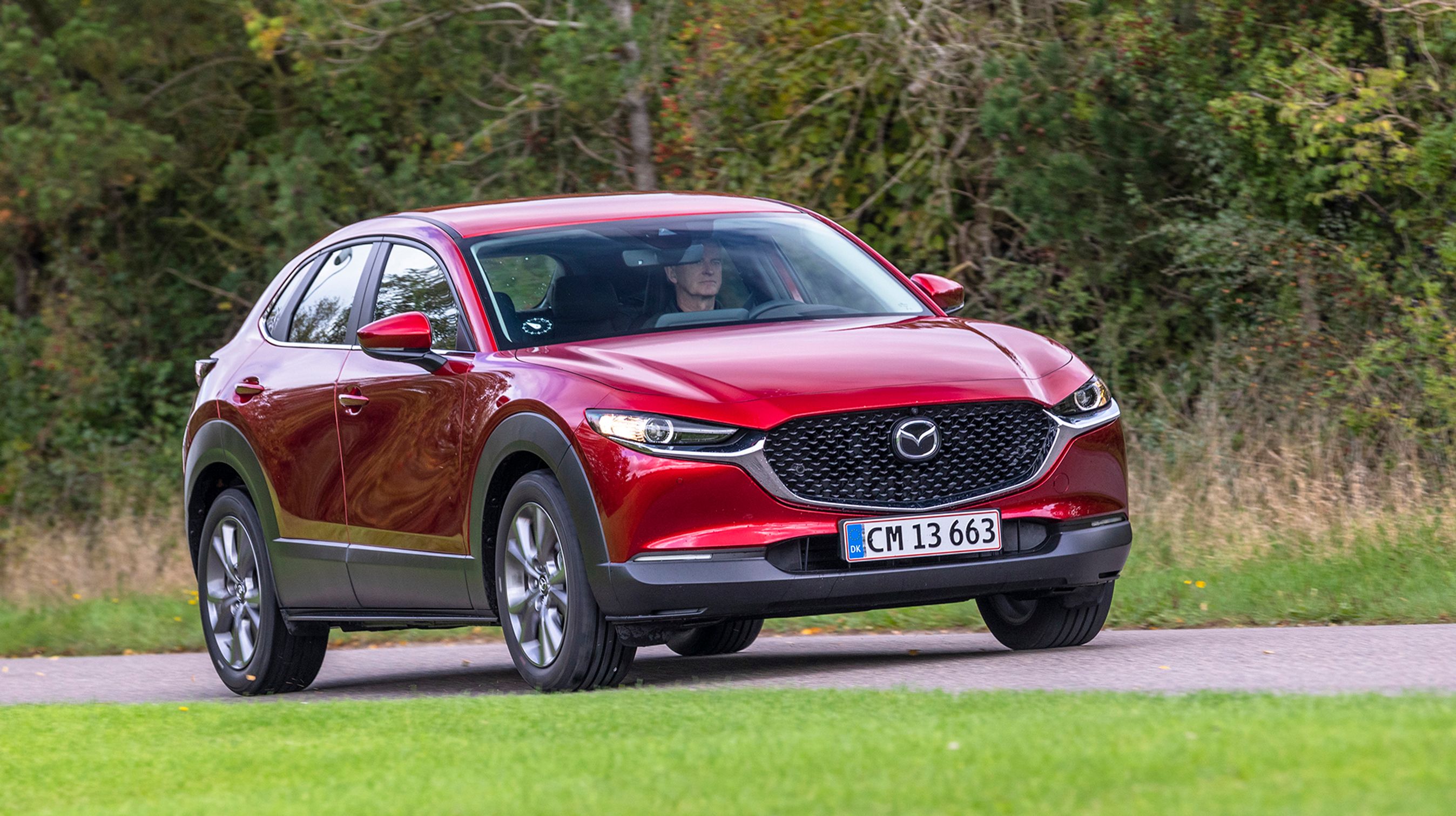 Mazda CX-30 skråt forfra