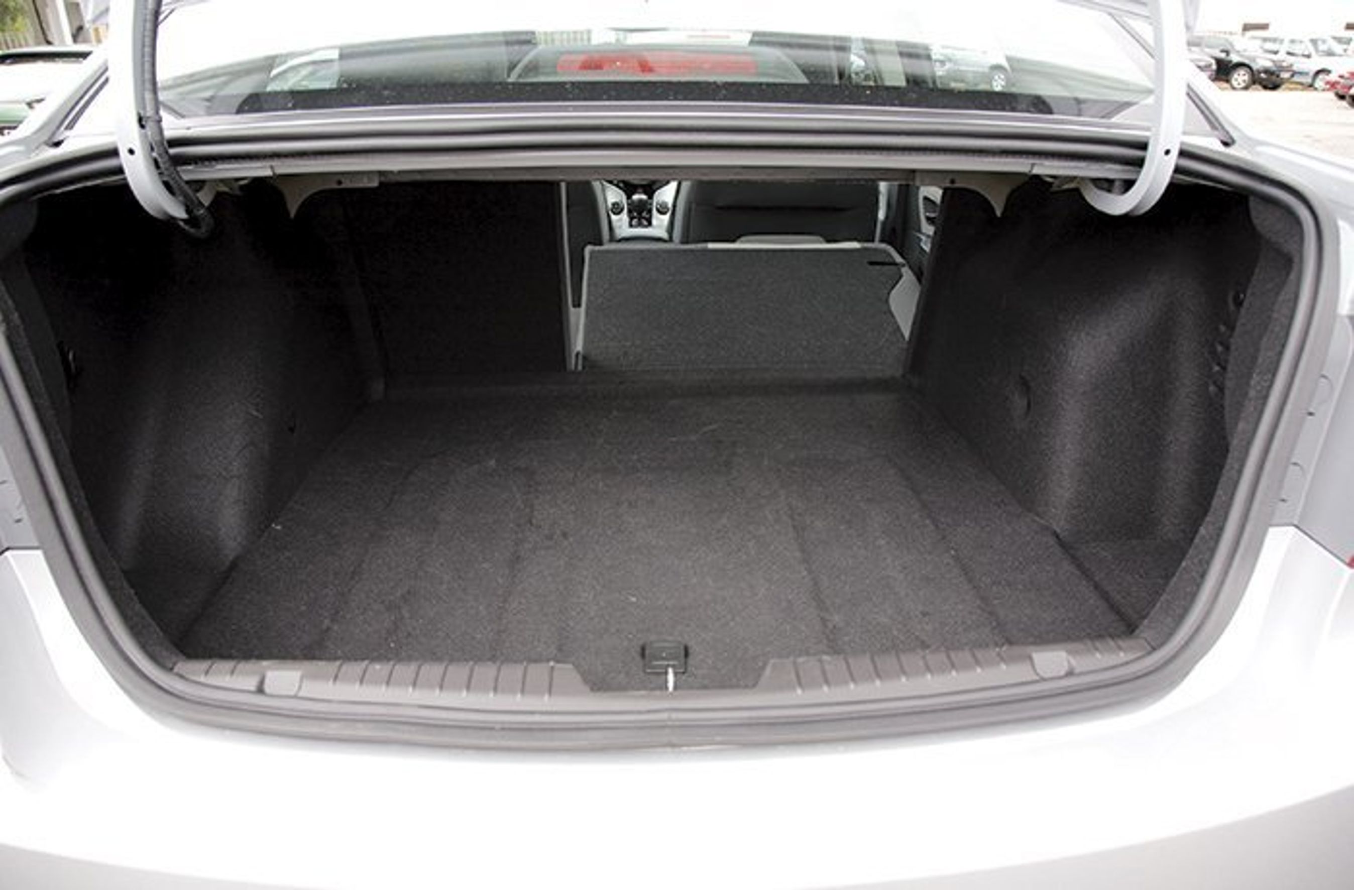 Bagagerummet rummer mægtige 450 liter