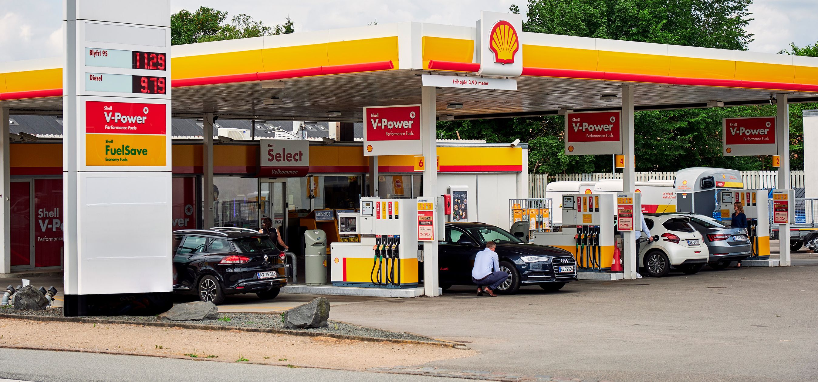 100 oktan er på vej til danske Shell-stationer