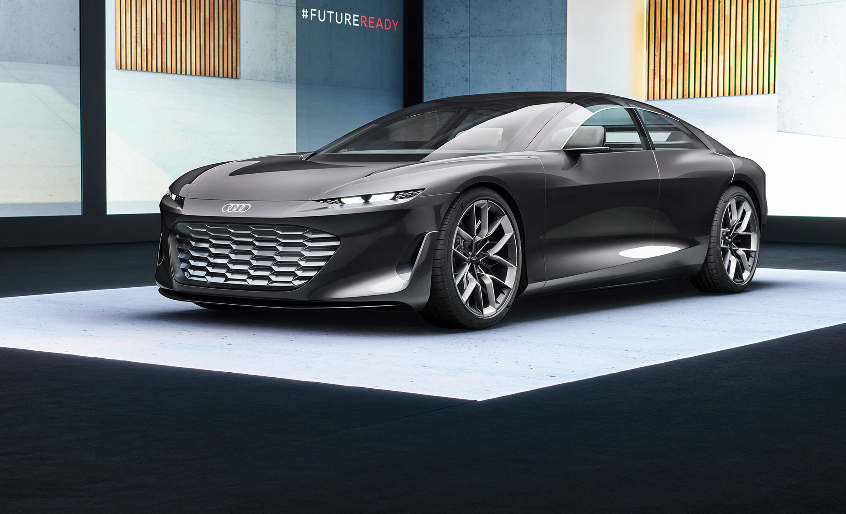 Audi Grand Sphere er visionen om den helt selvkørende fremtid.