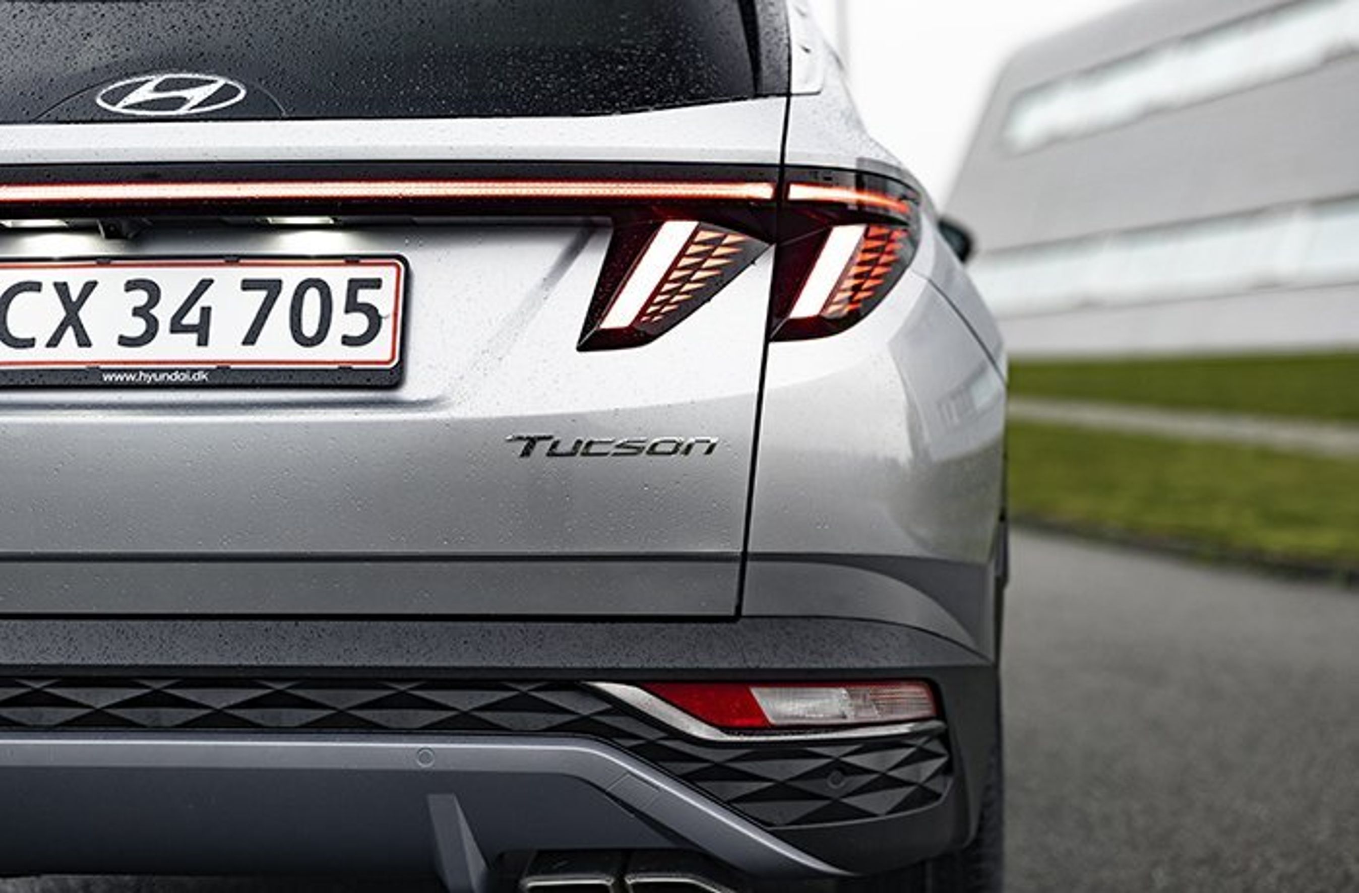 Hyundai Tucson baglygte