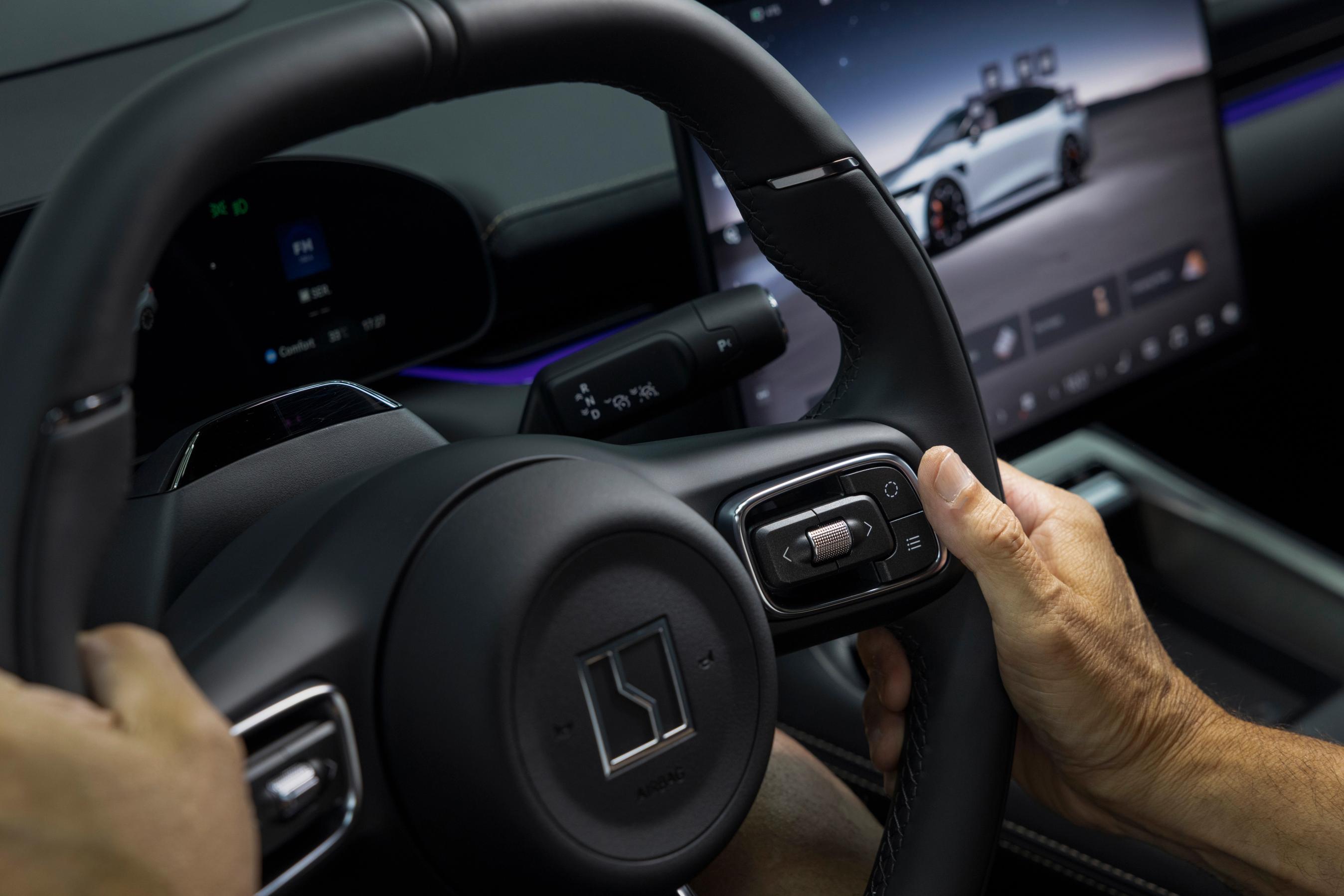 Rattet i Zeekr 7GT Privilege AWD 2026.