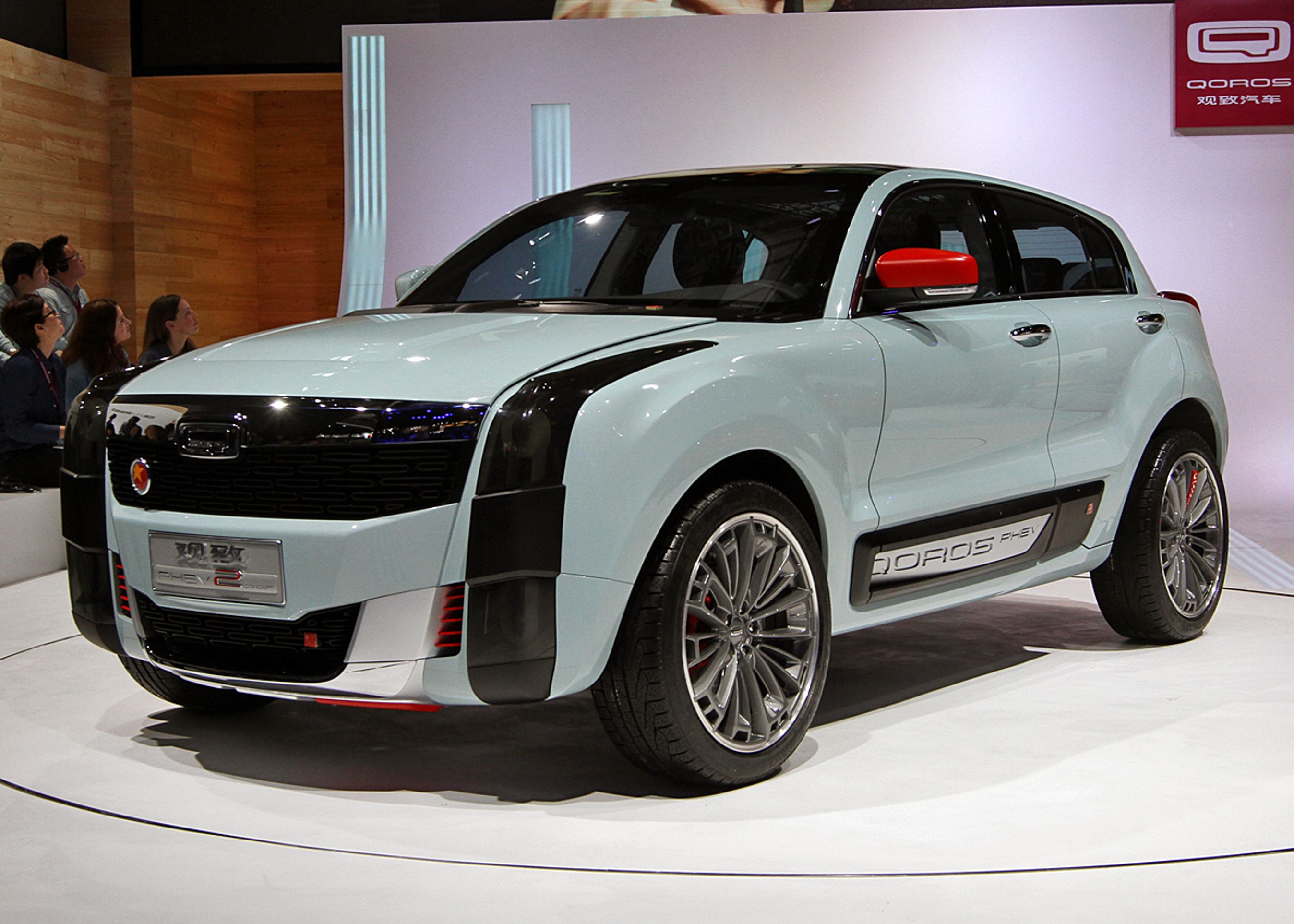 Qoros 2 SUV er indtil videre et koncept. Hvis bilen bliver til noget, vil den blive et nummer mindre end mærkets nuværende crossover, 3 SUV. Fotos: Torben Arent