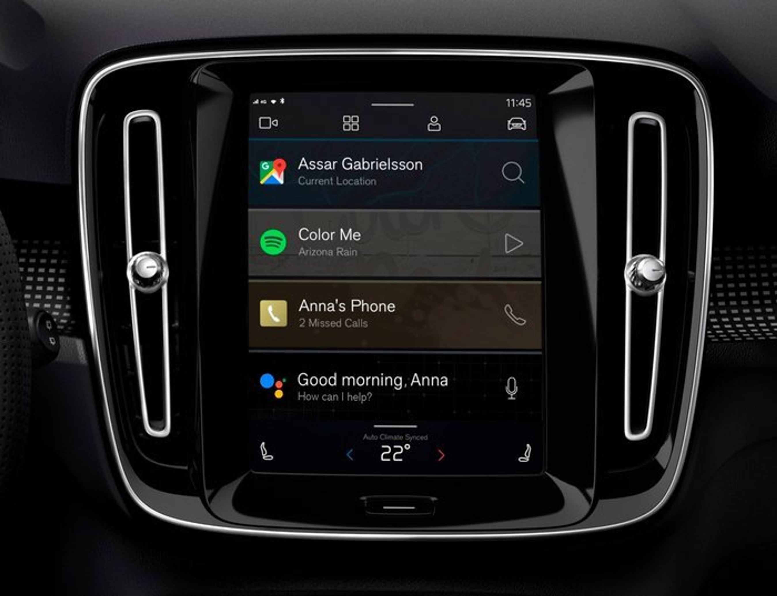 XC40 Recharge bliver første Volvo med Google-styresystem.