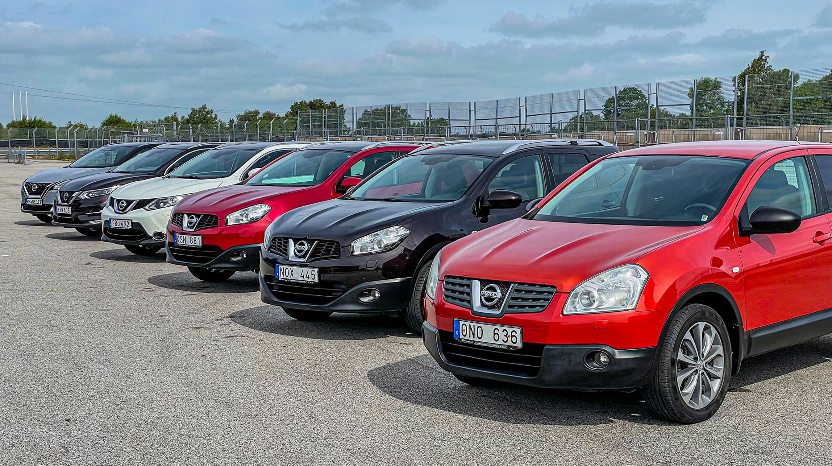 Den nye Qashqai er tredje generation siden den første i 2007 og den anden i 2013. indimellem har været nogle facelifts.