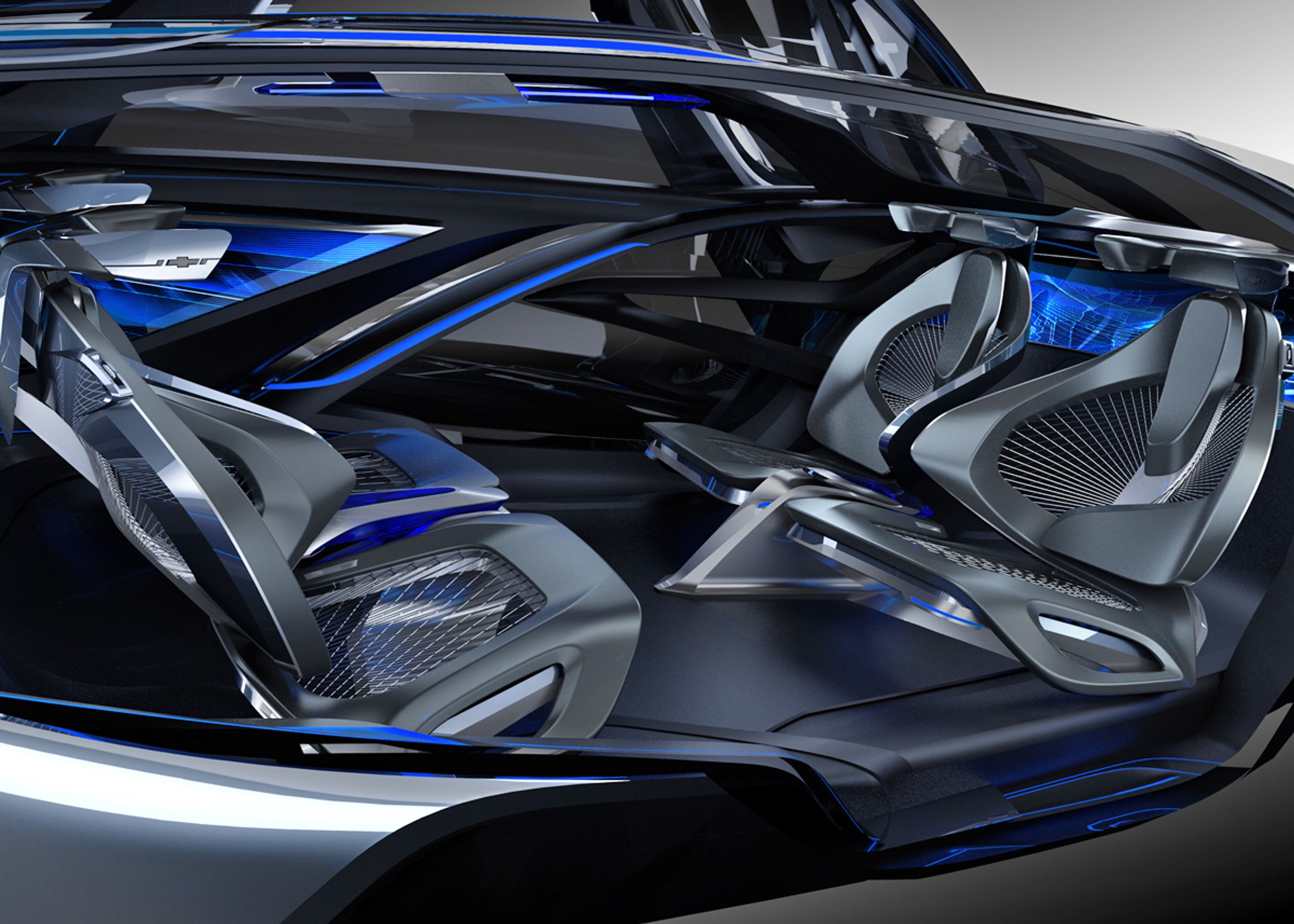 Som en konsekvensa f, at FNR er designet til at skulle være selvkørende, kan forsæderne drejes bagud.