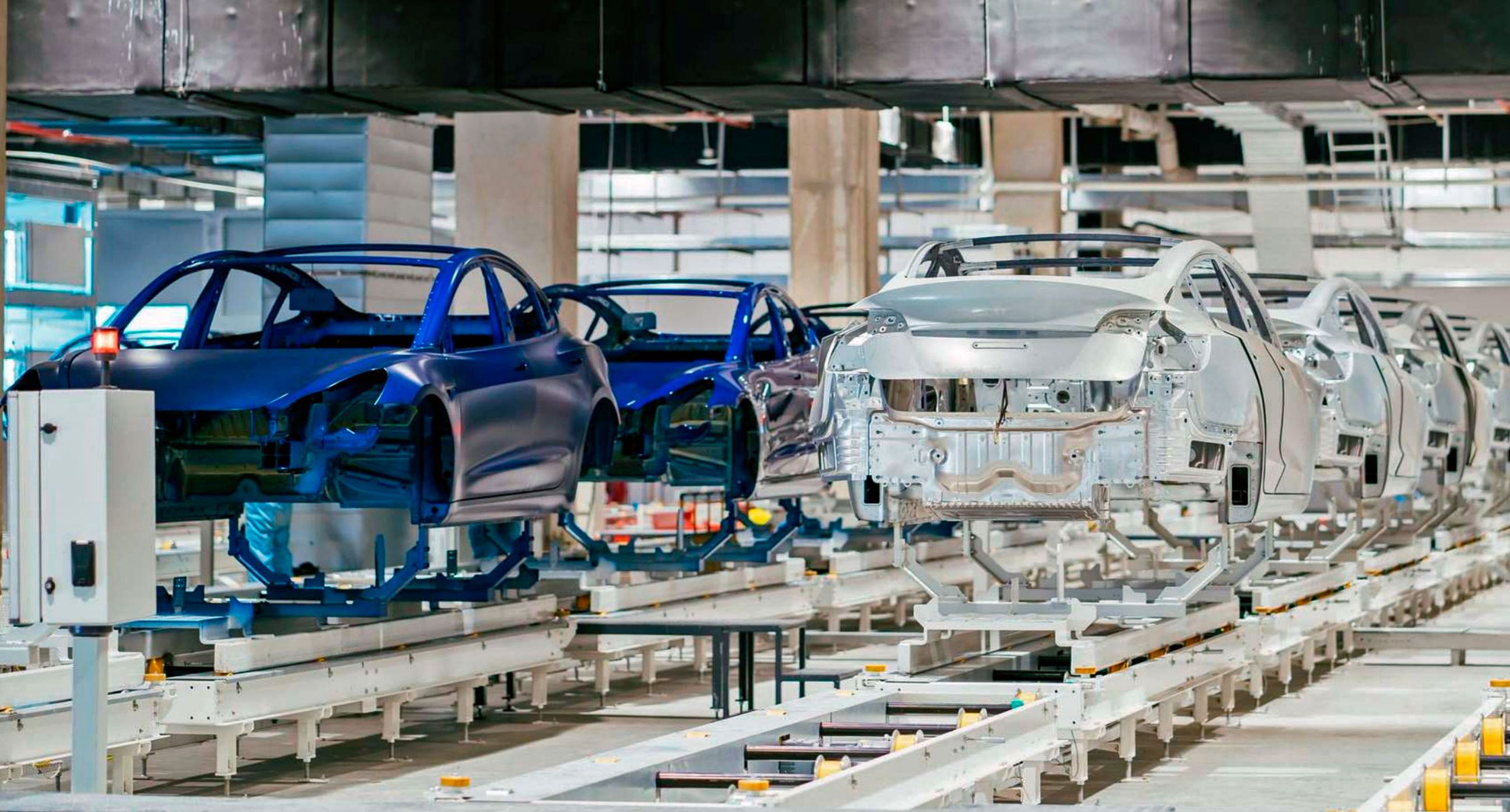 Tesla-fabrikken i Shanghai åbnede i 2019.