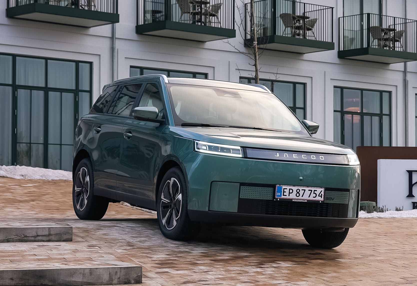 Jaecoo J5 EV set forfra