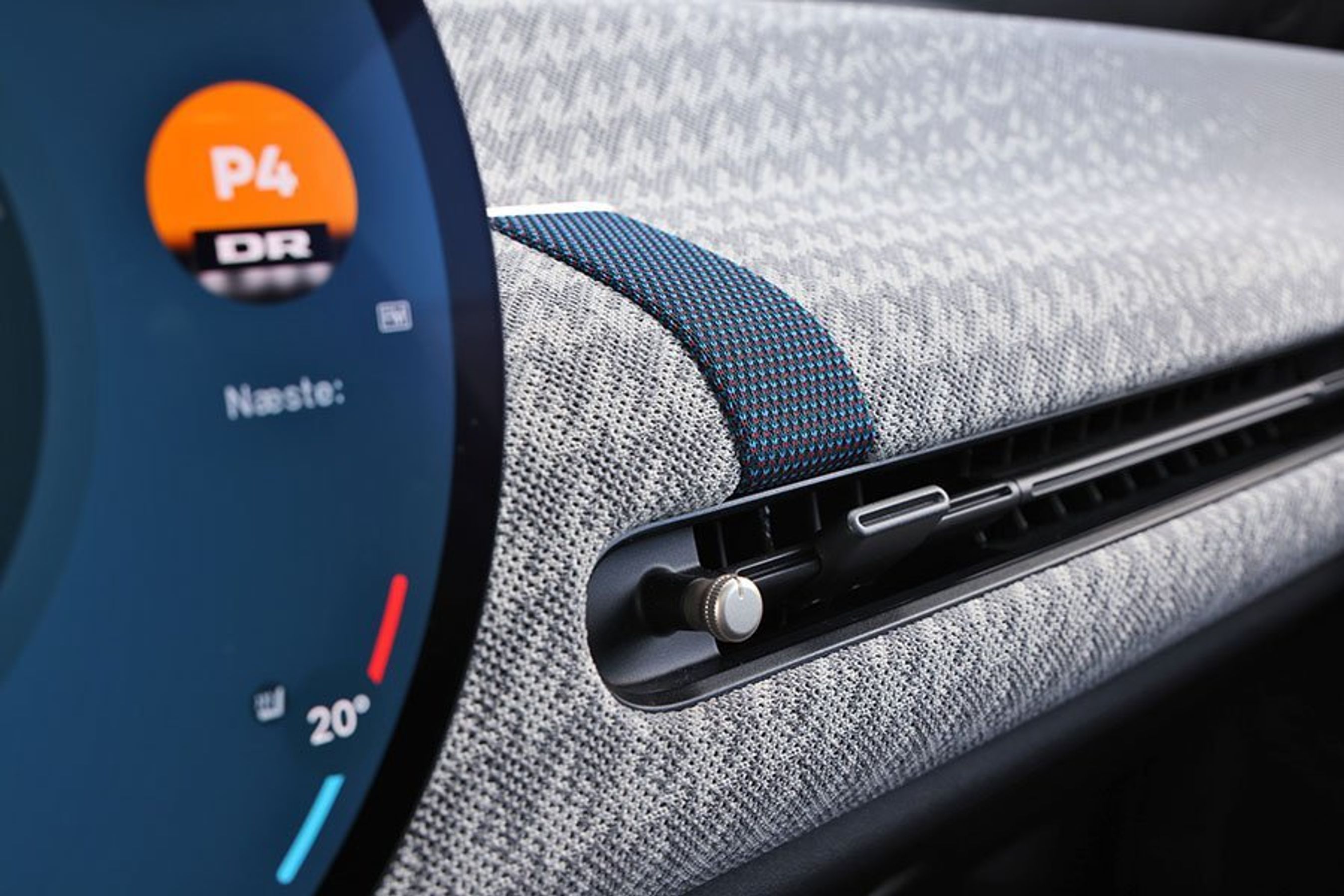 Lækre materialer i en Mini Cooper