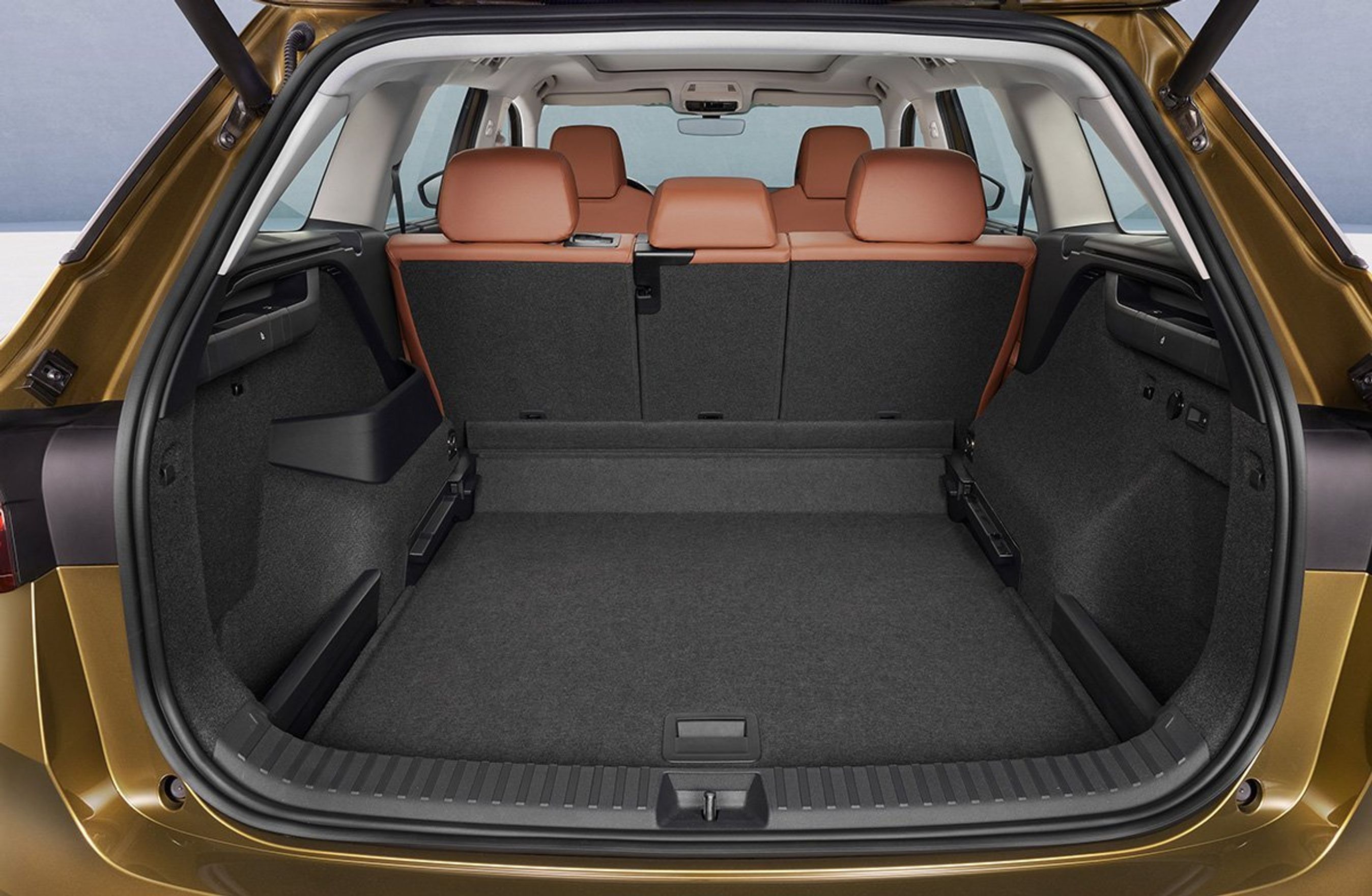 Skoda Enyaqs bagagerum.