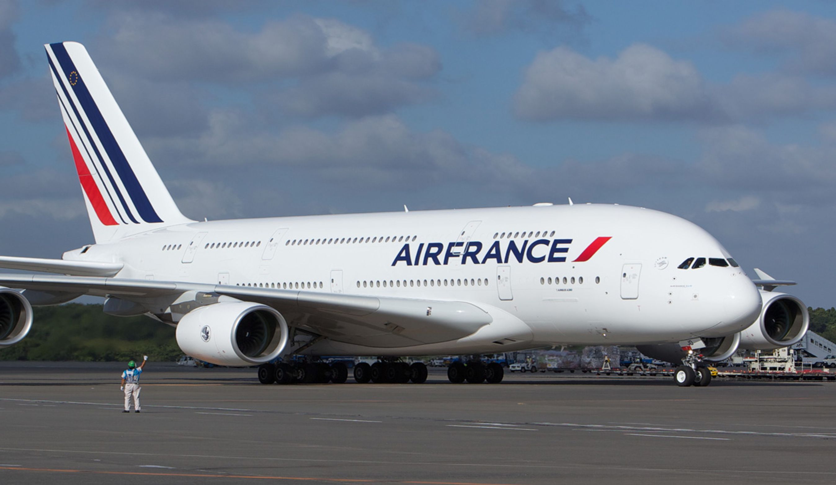 Denne A380 letter ikke fra 5.-8. august, hvis Air France-piloterne strejker