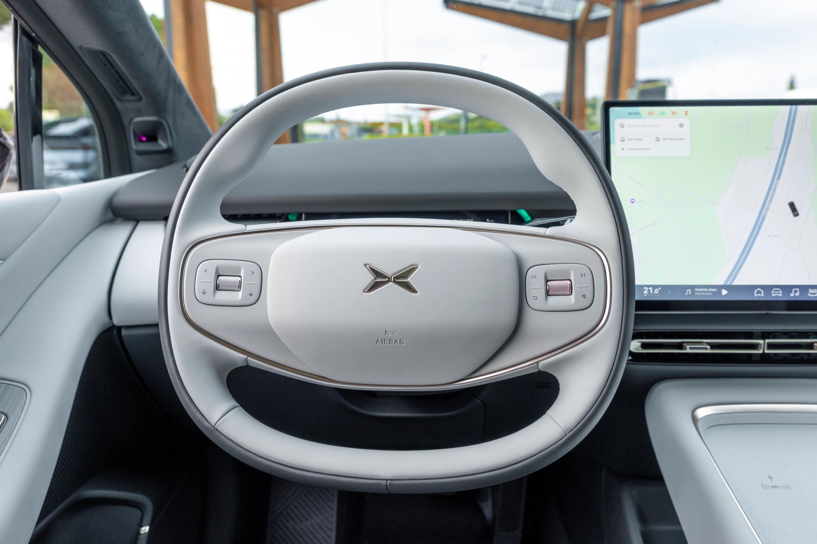 Rattet i en Xpeng P7+