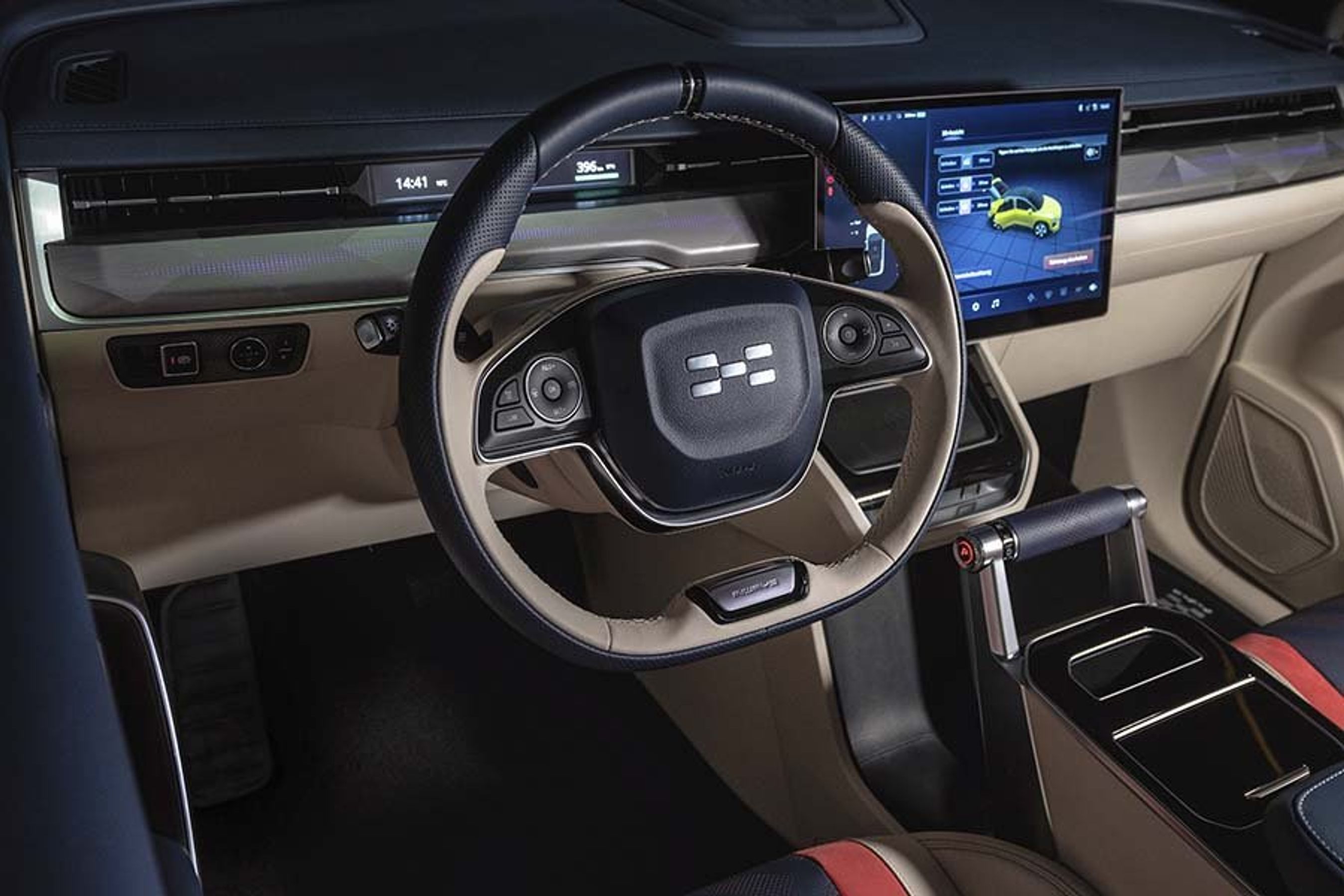 Kabinen i en Aiways U6