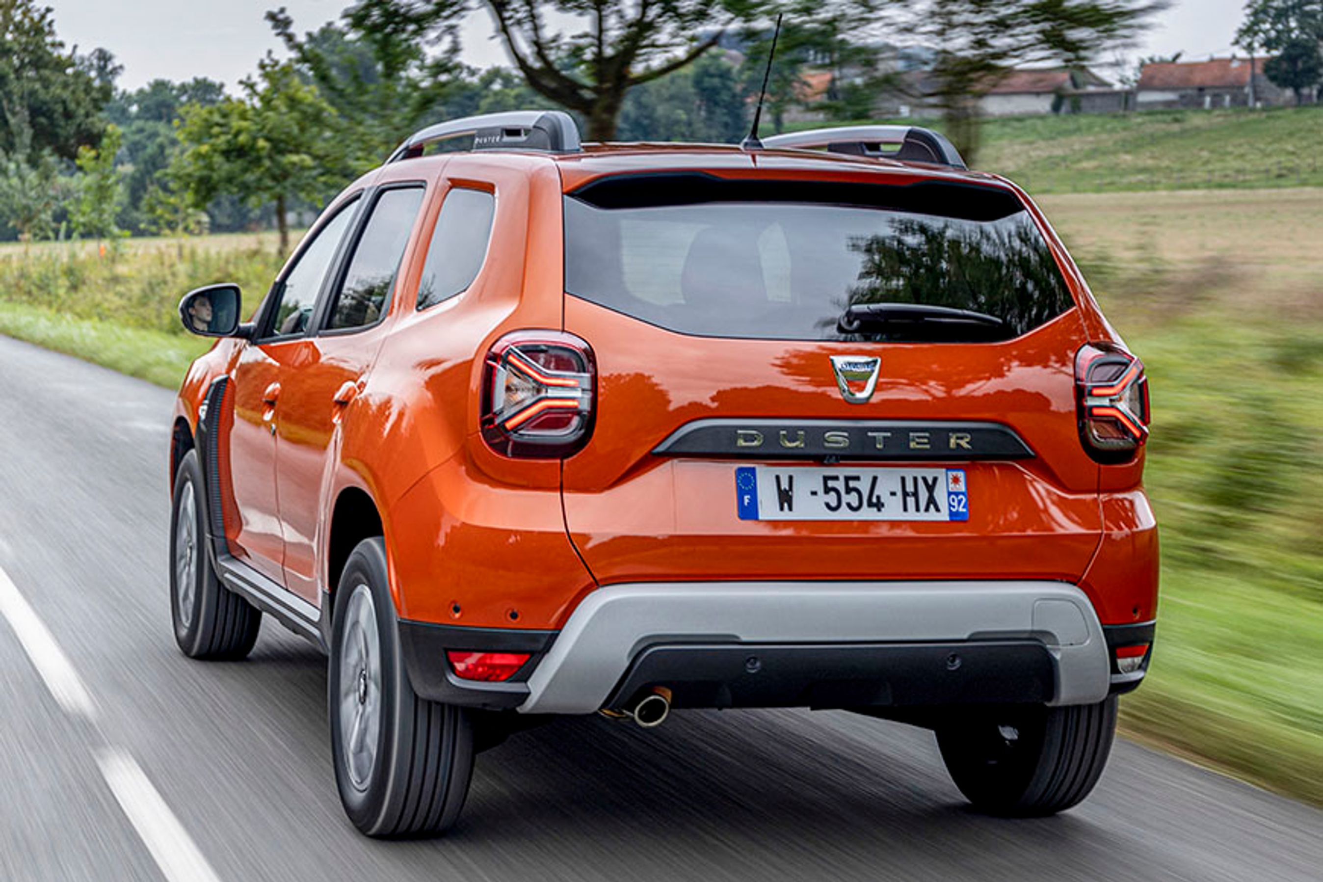 Dacia Duster set bagfra