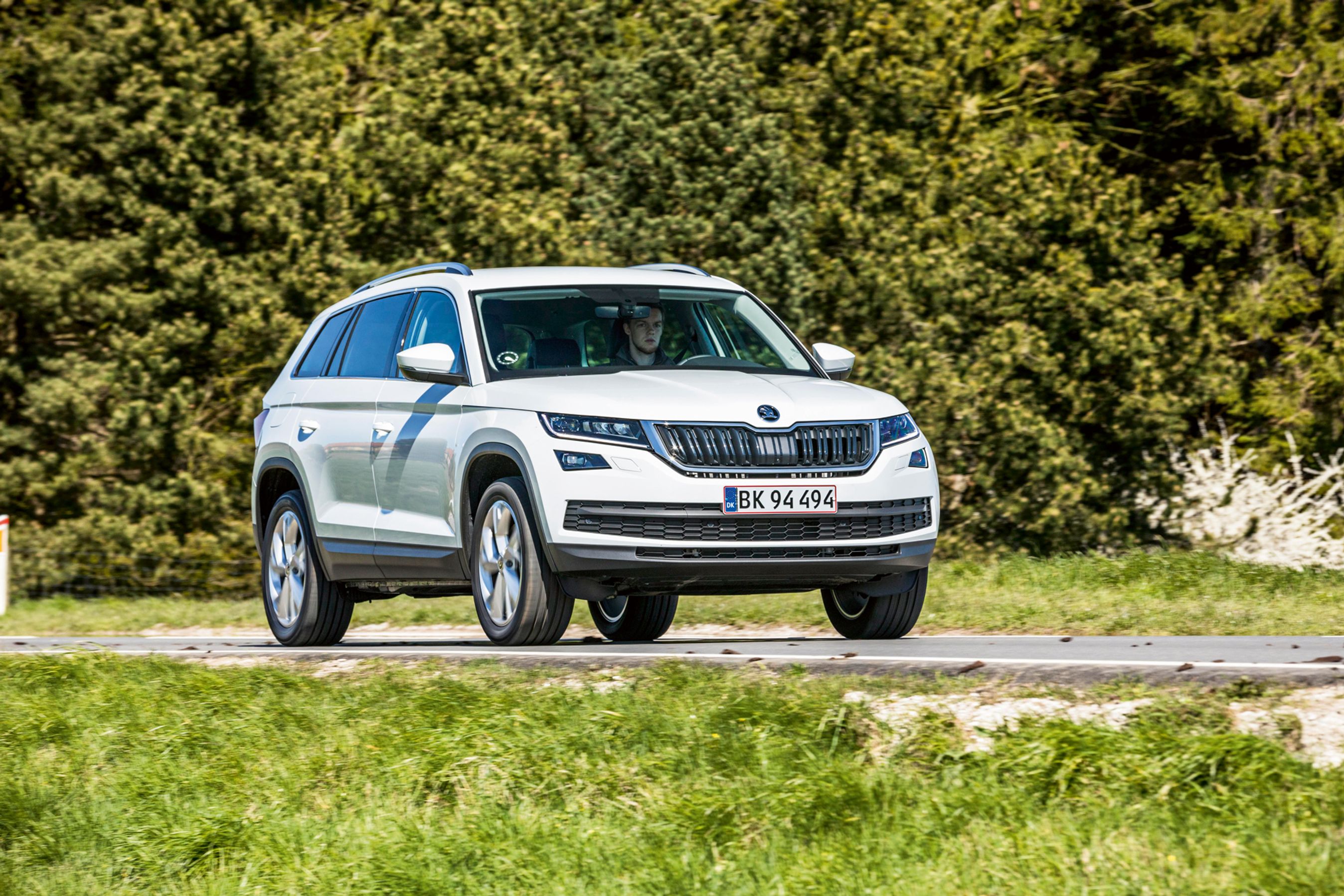 Skoda Kodiaq set forfra