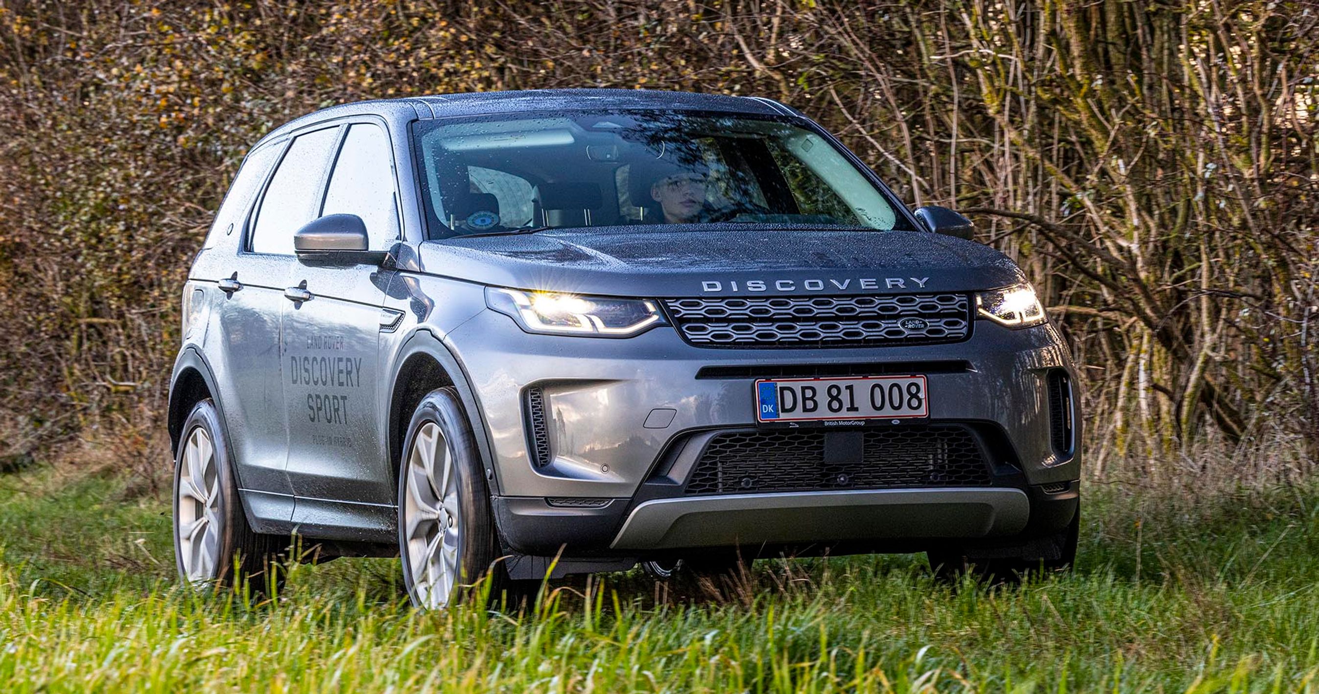 Land Rover Discovery Sport set forfra