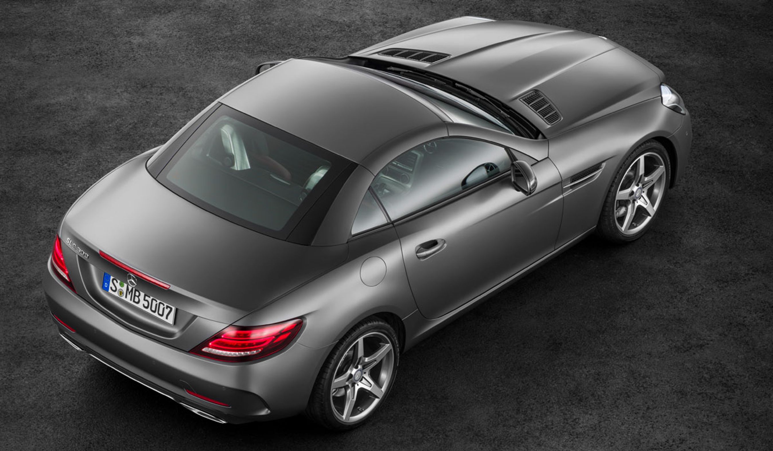 SLC har som SLK metalfoldetag.