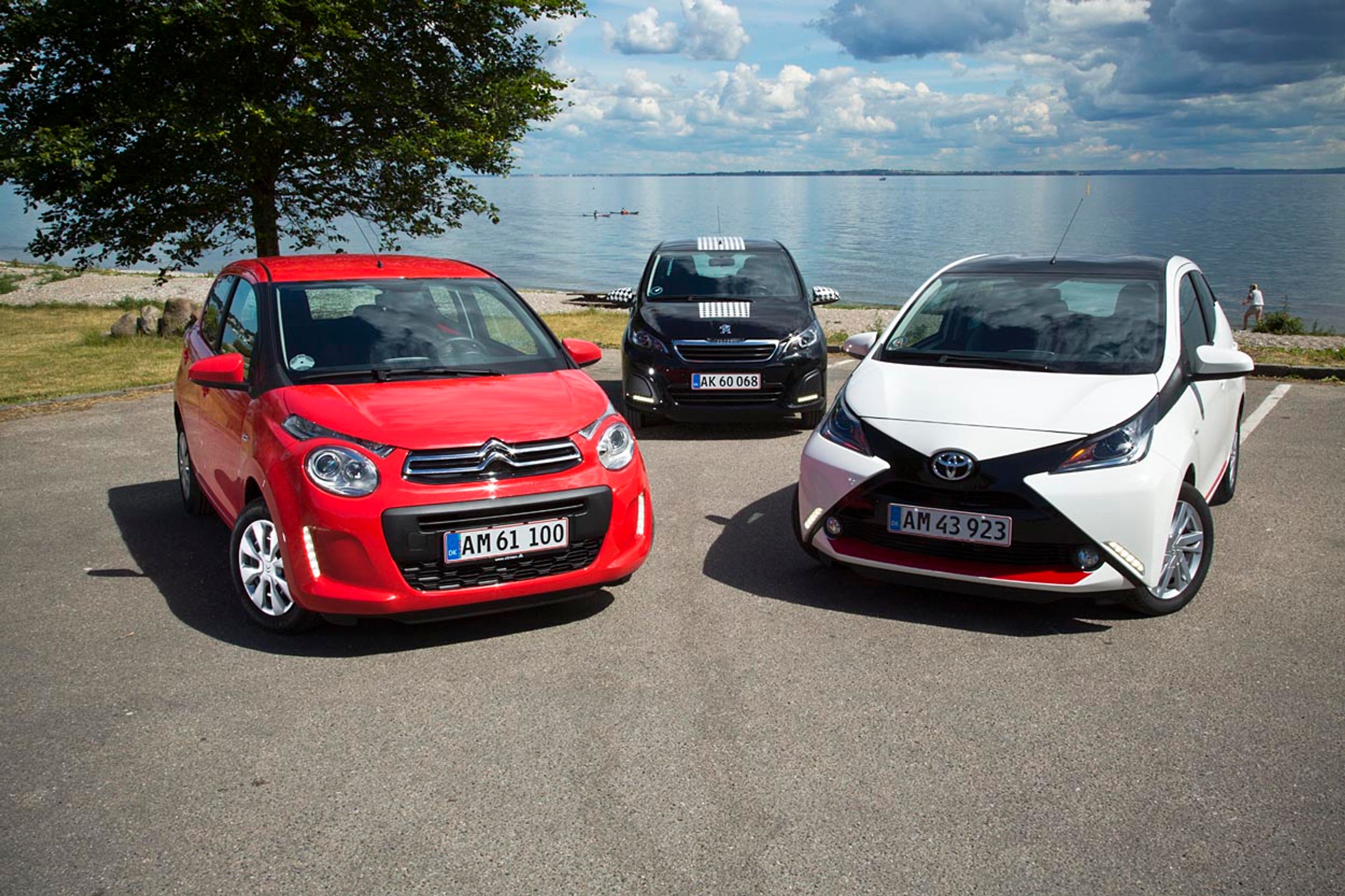 Citroën C1, Peugeot 108 og Toyota Aygo bliver testet i digitalt særnummer af Motor