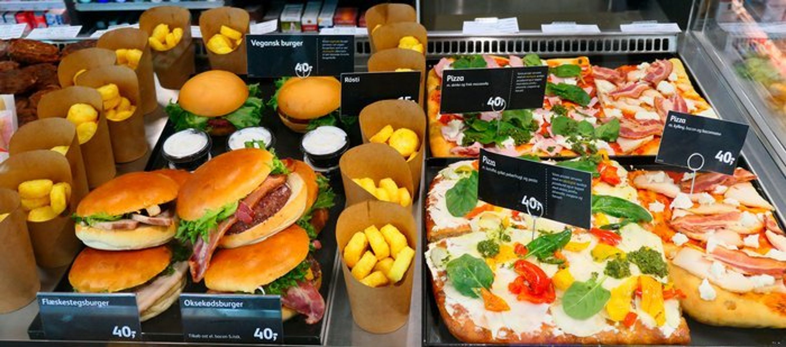 De nye serviceststioner byder på bedre mad.