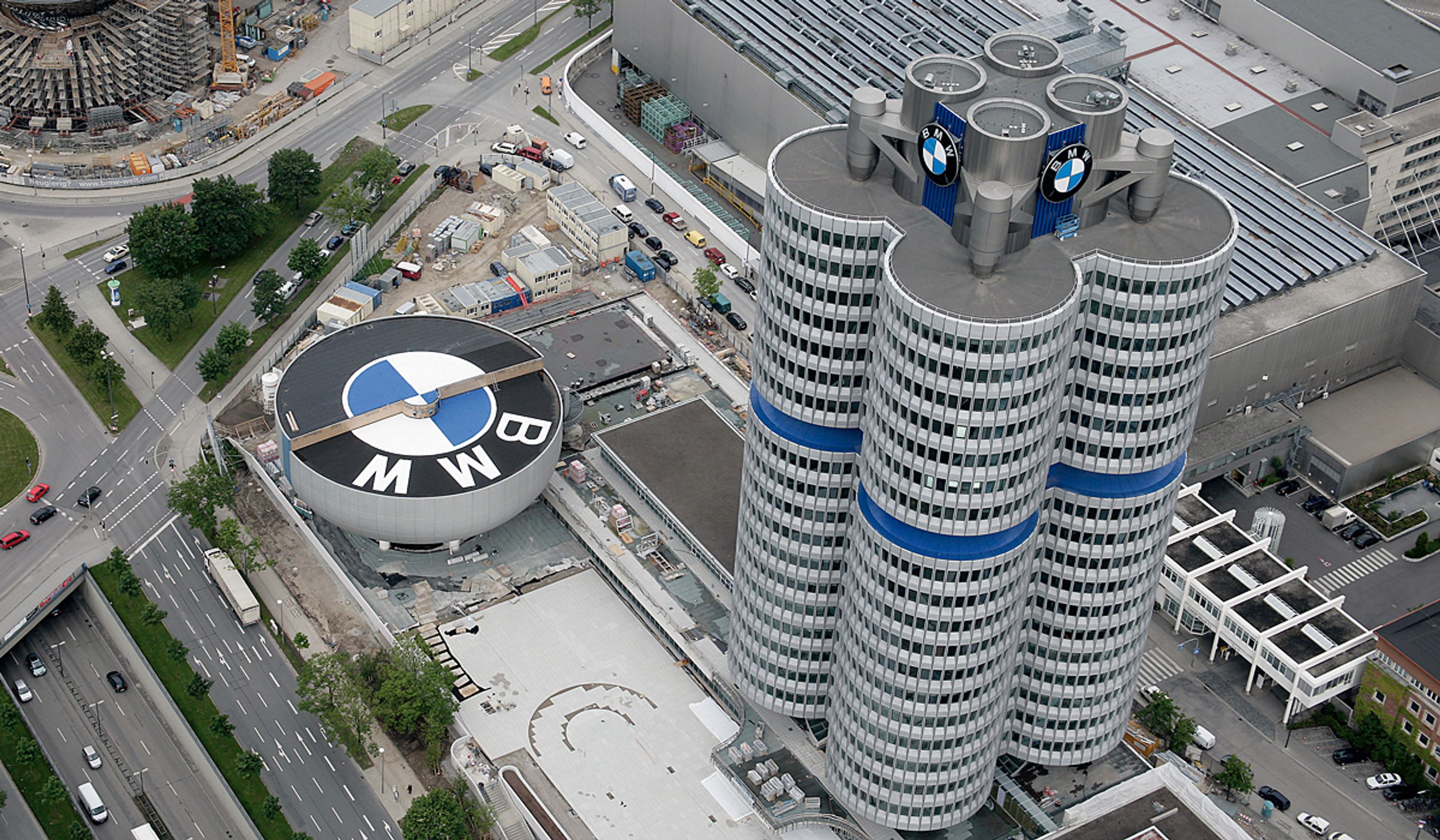 BMWs hovedkvarter i München.