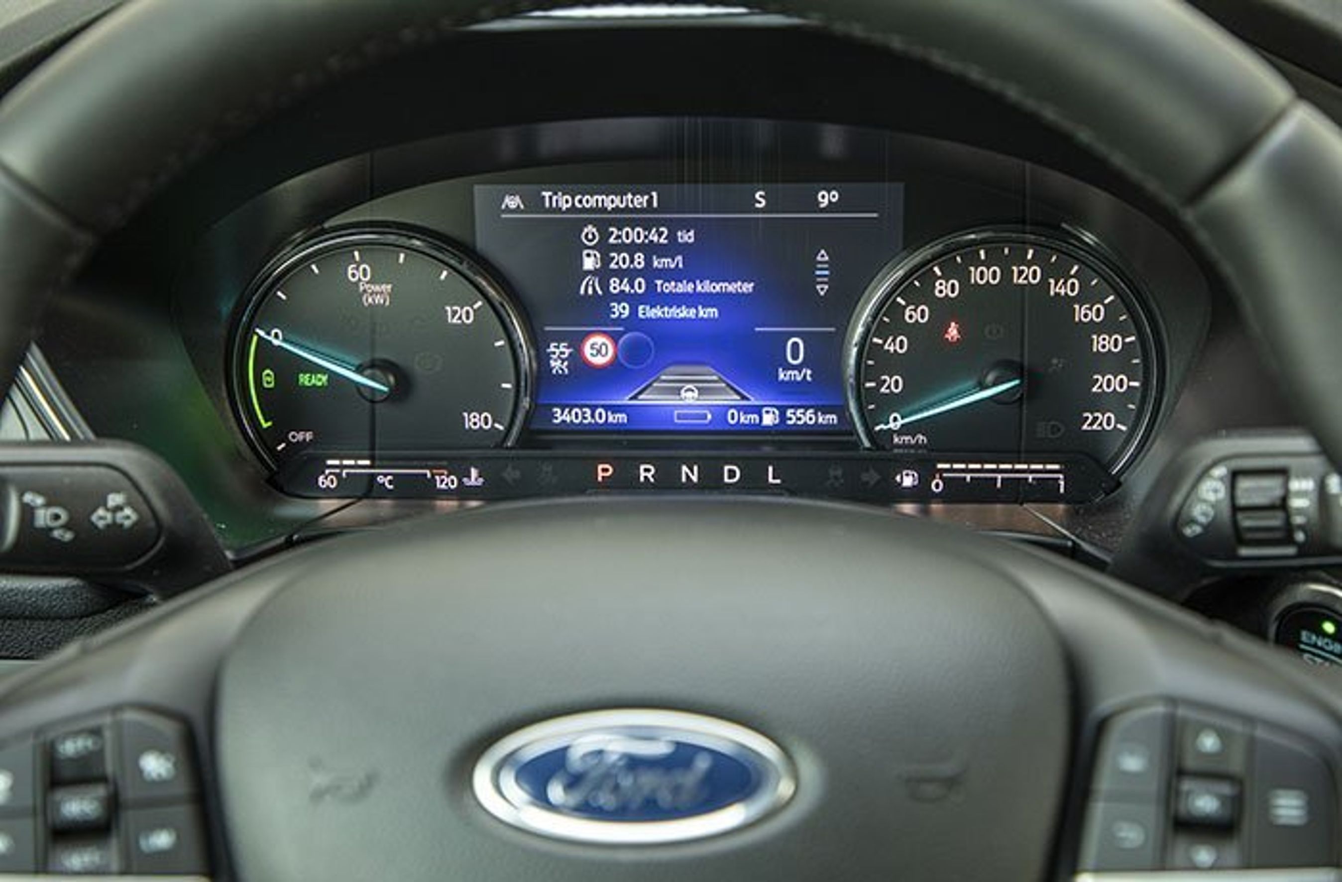 Ford Kuga instrumenthus