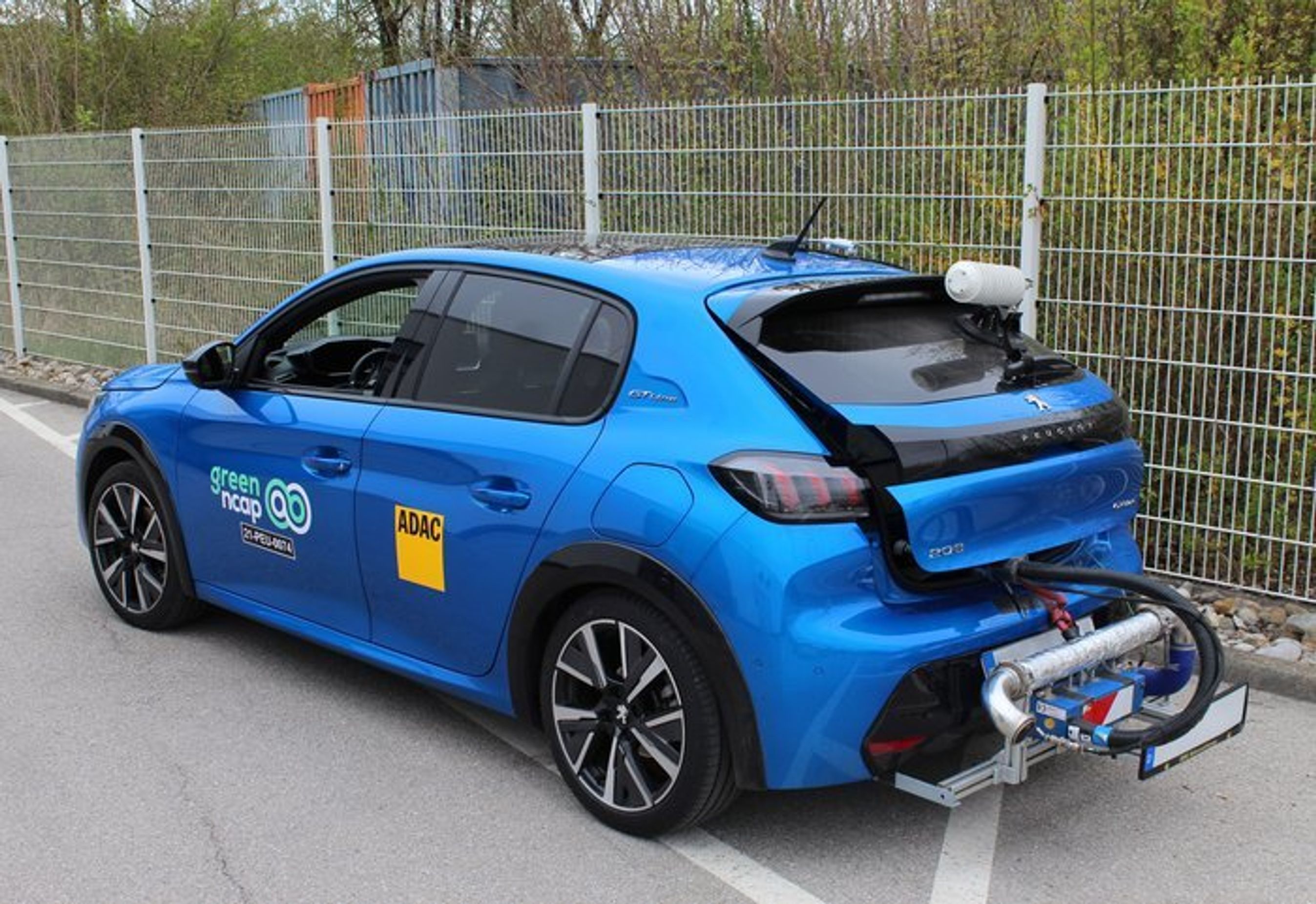 Green NCAP-test af Peugeot 208