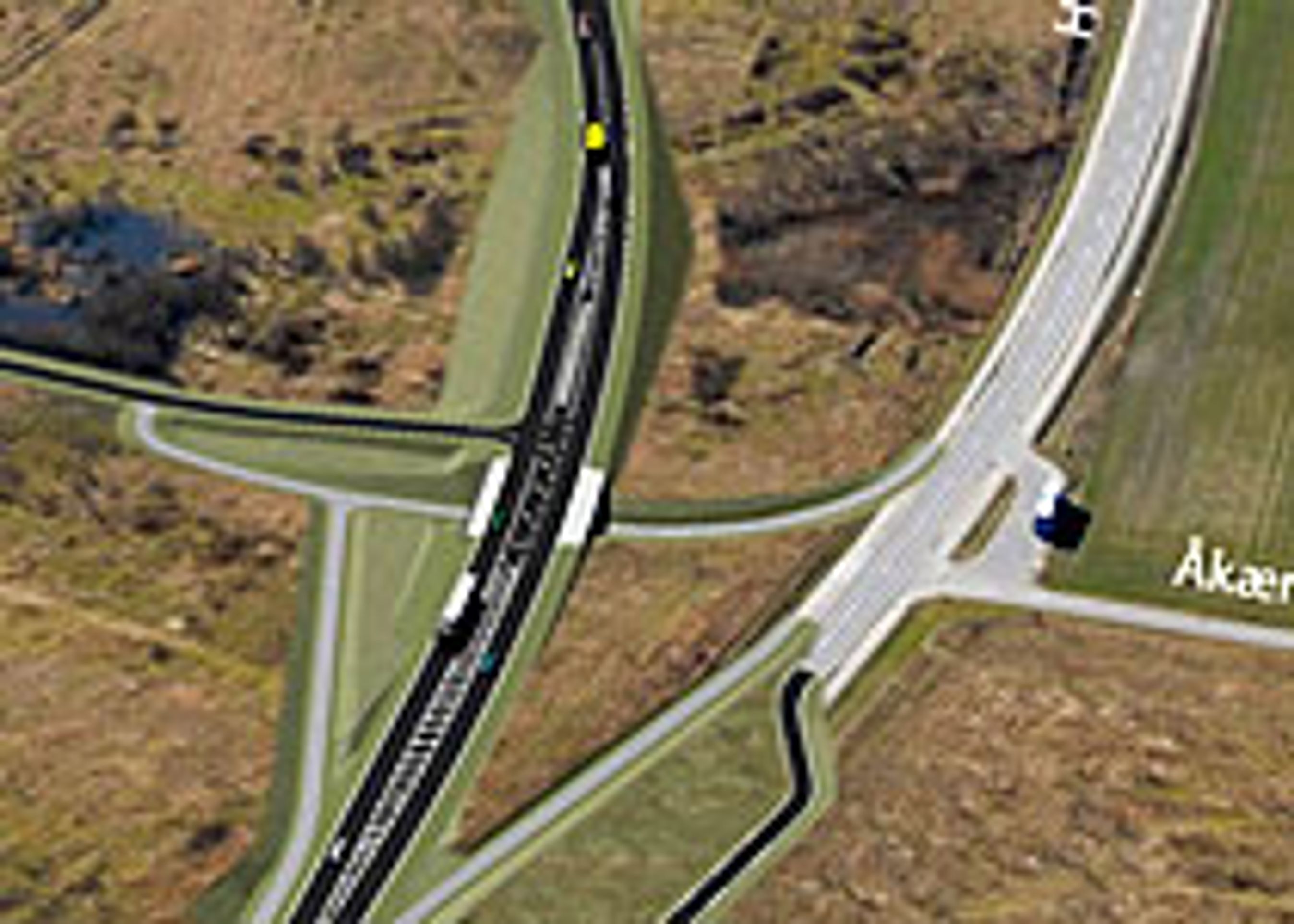 Gørløse Omfartsvej er 3,5 km lang.