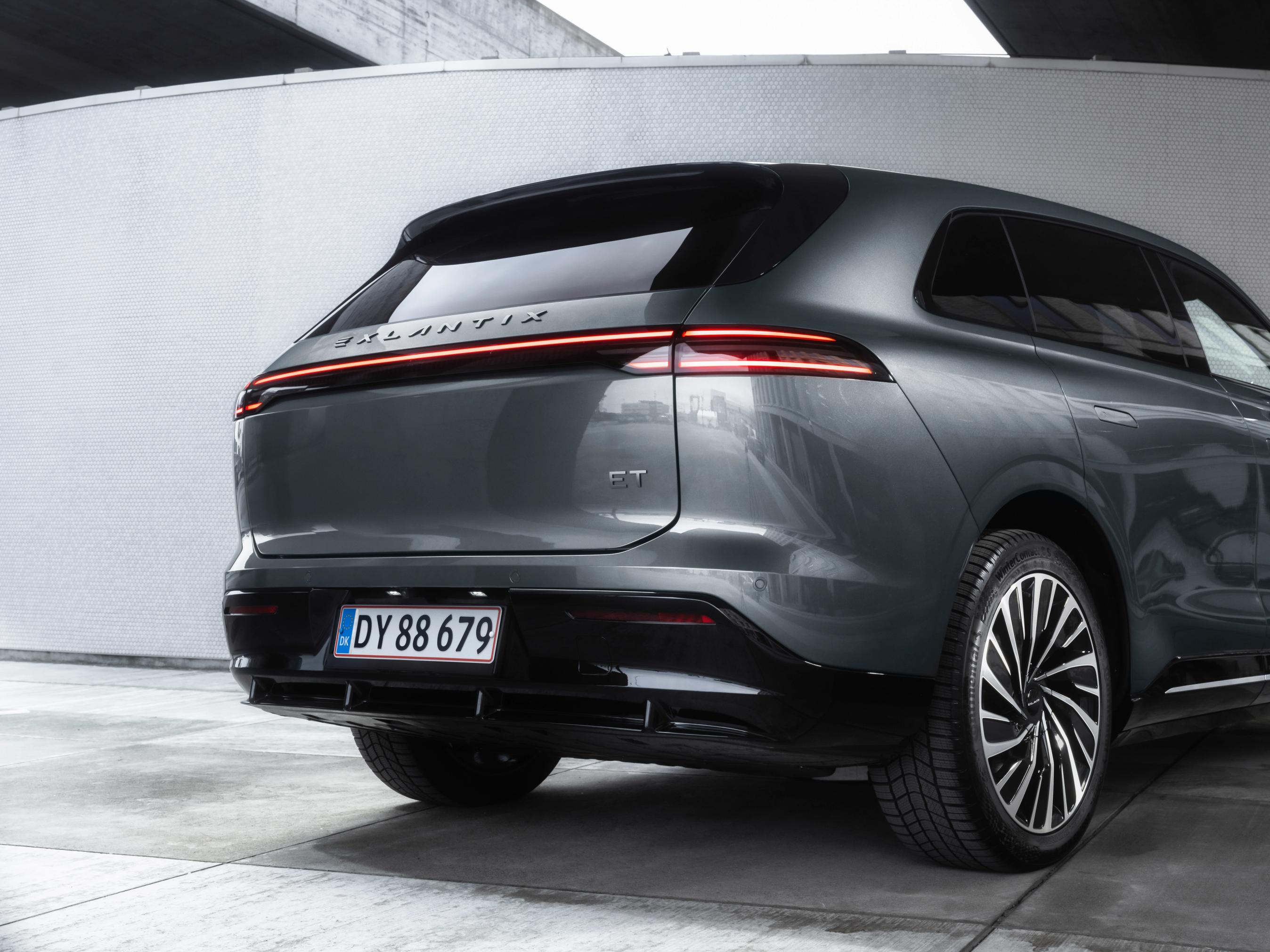 Bagenden af en Exlantix ET