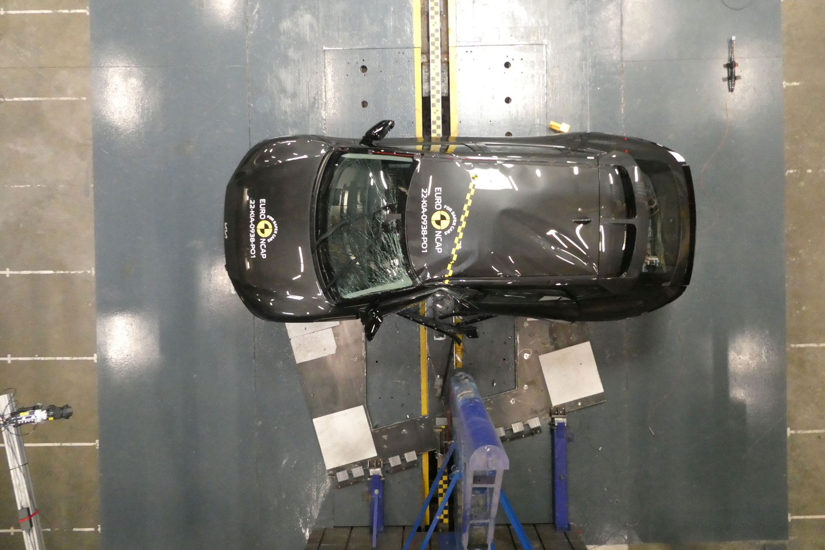 Crashtest af Kia EV6