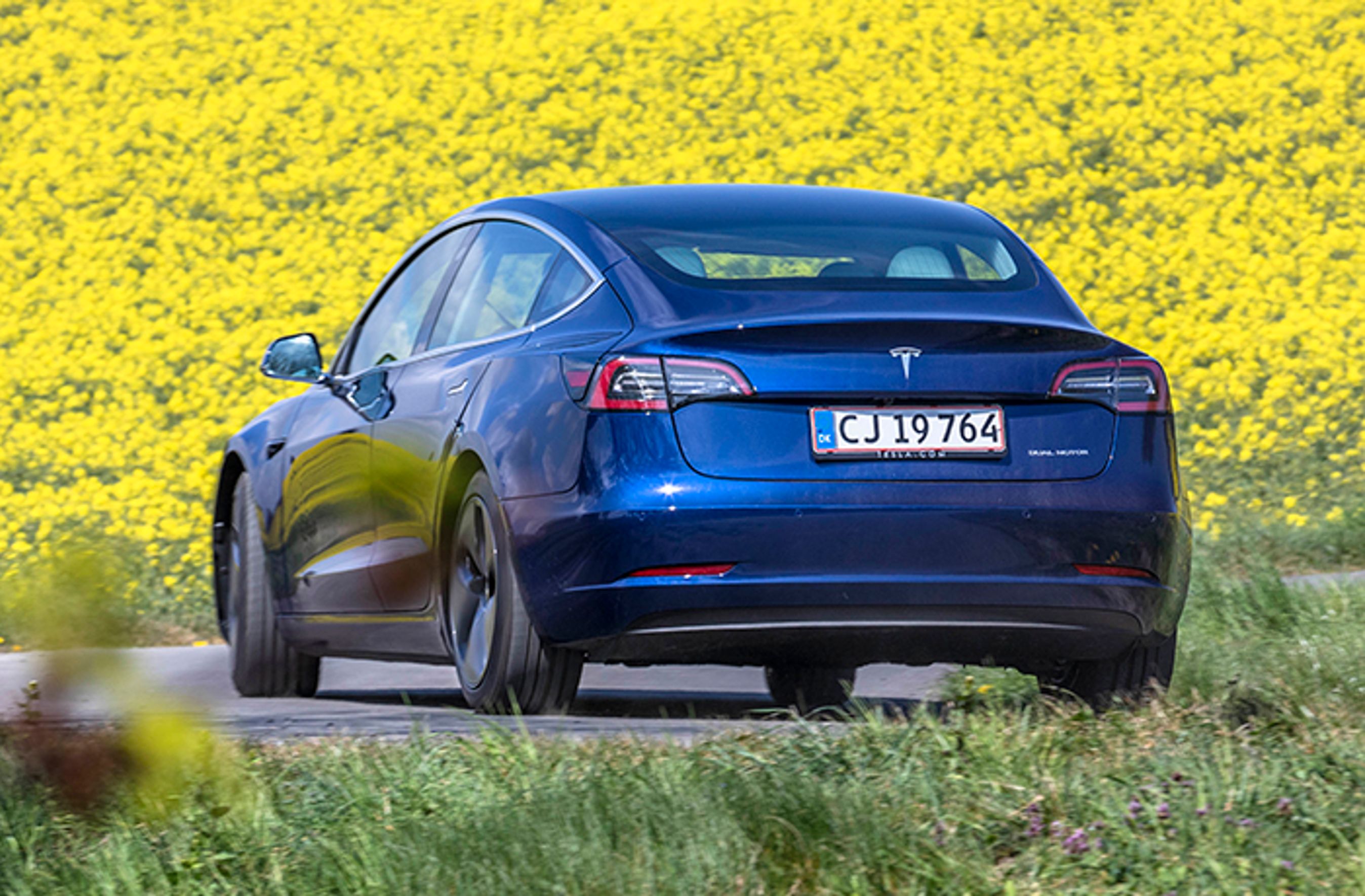 Tesla Model 3 set bagfra