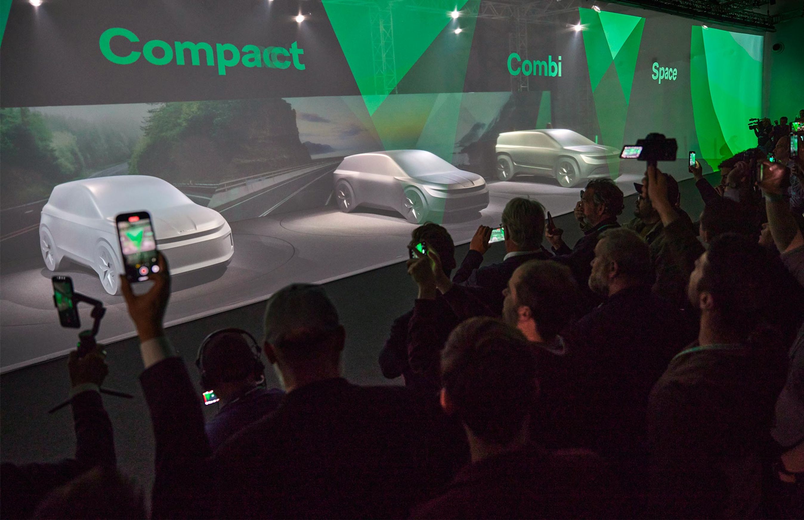 Skoda afslører mange nye elbiler