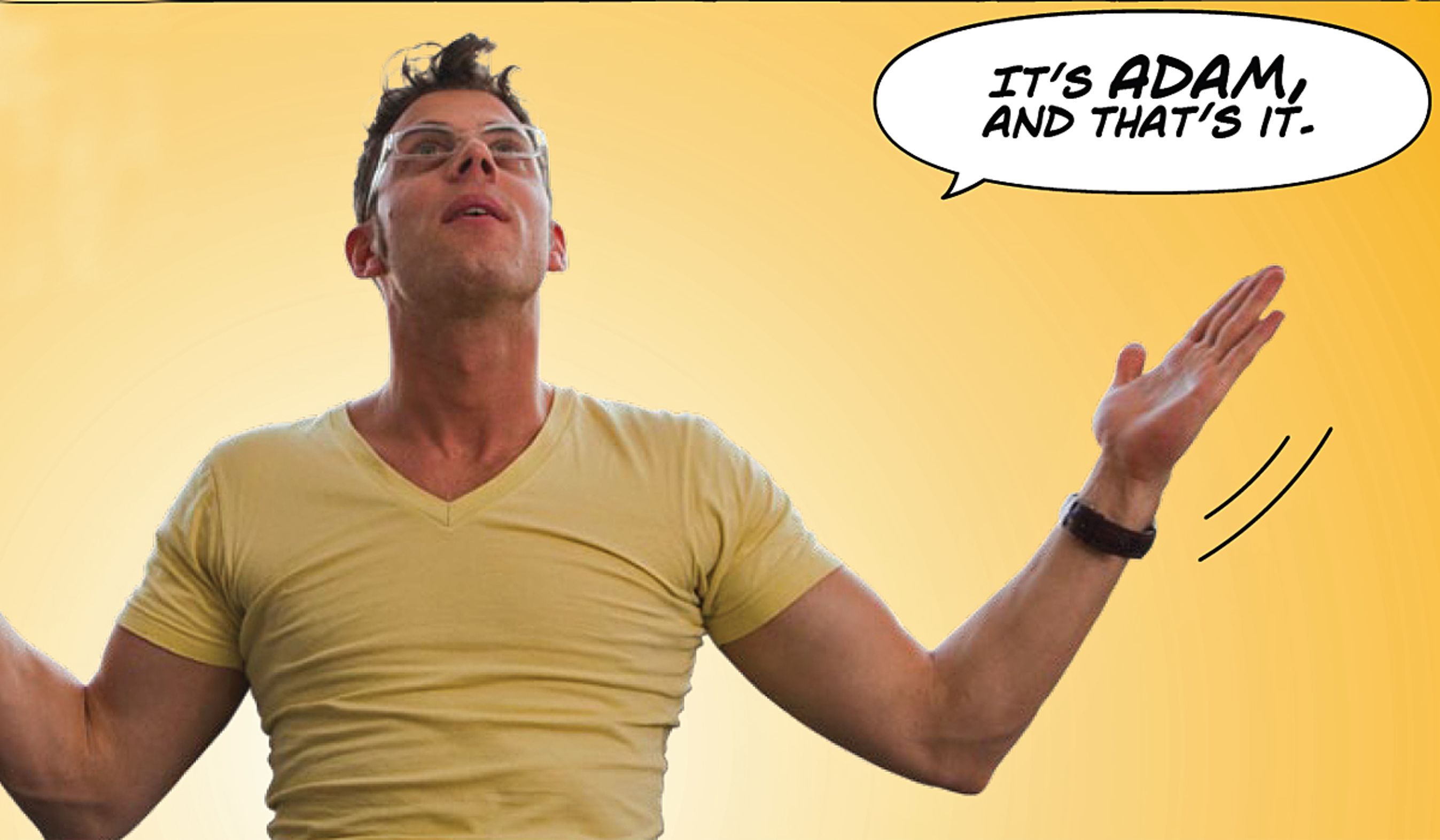 Opel har lavet en hel lille tegneserie, der prøver at forklare Adam-navnet.