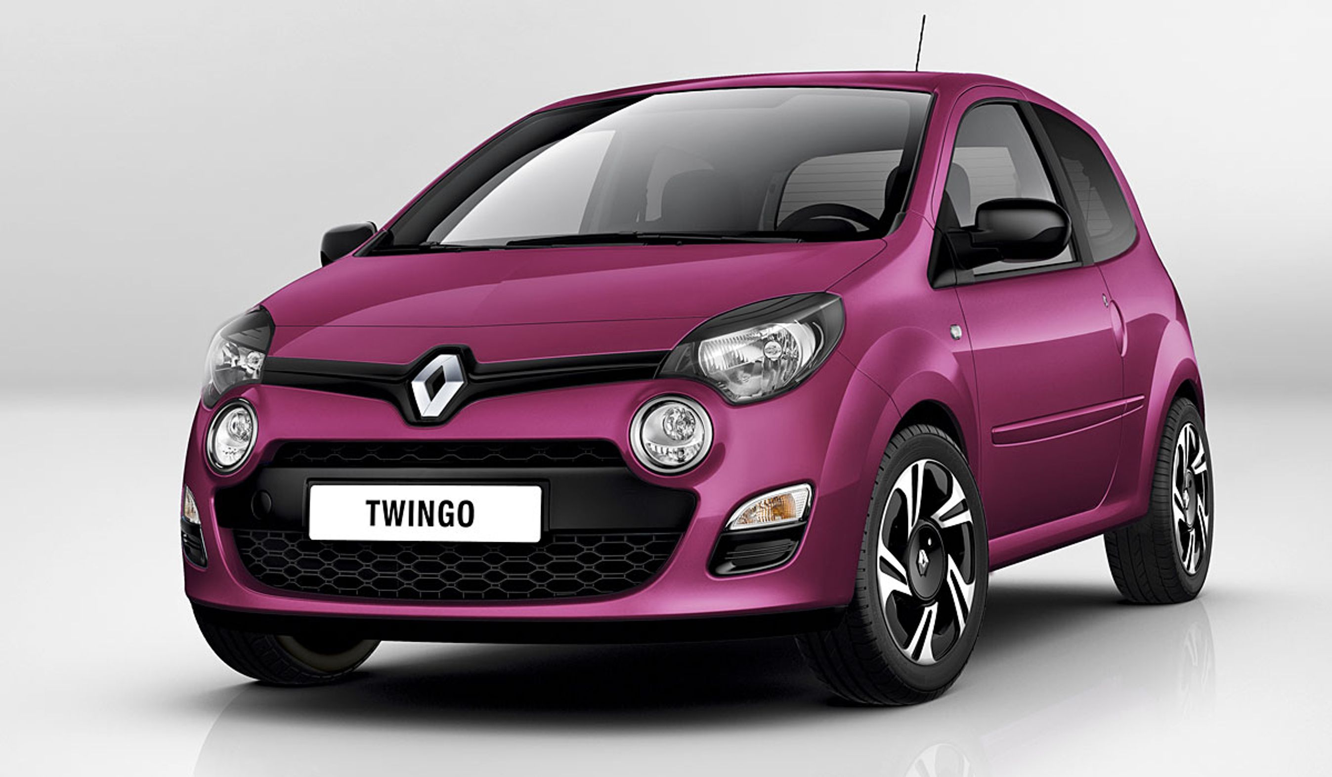 Renault Twingo viser Renaults nye frontdesign.