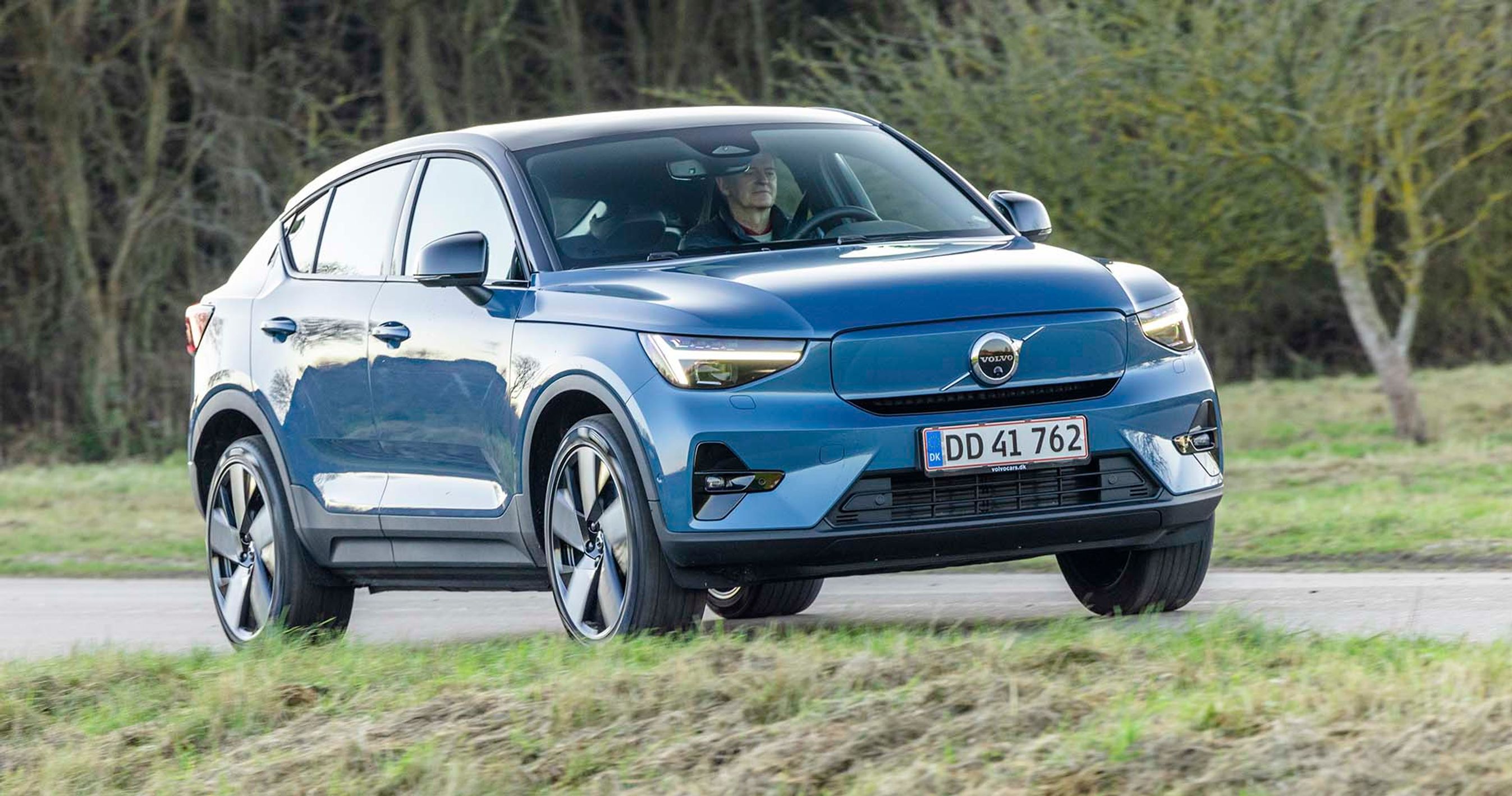 Volvo C40 set forfra