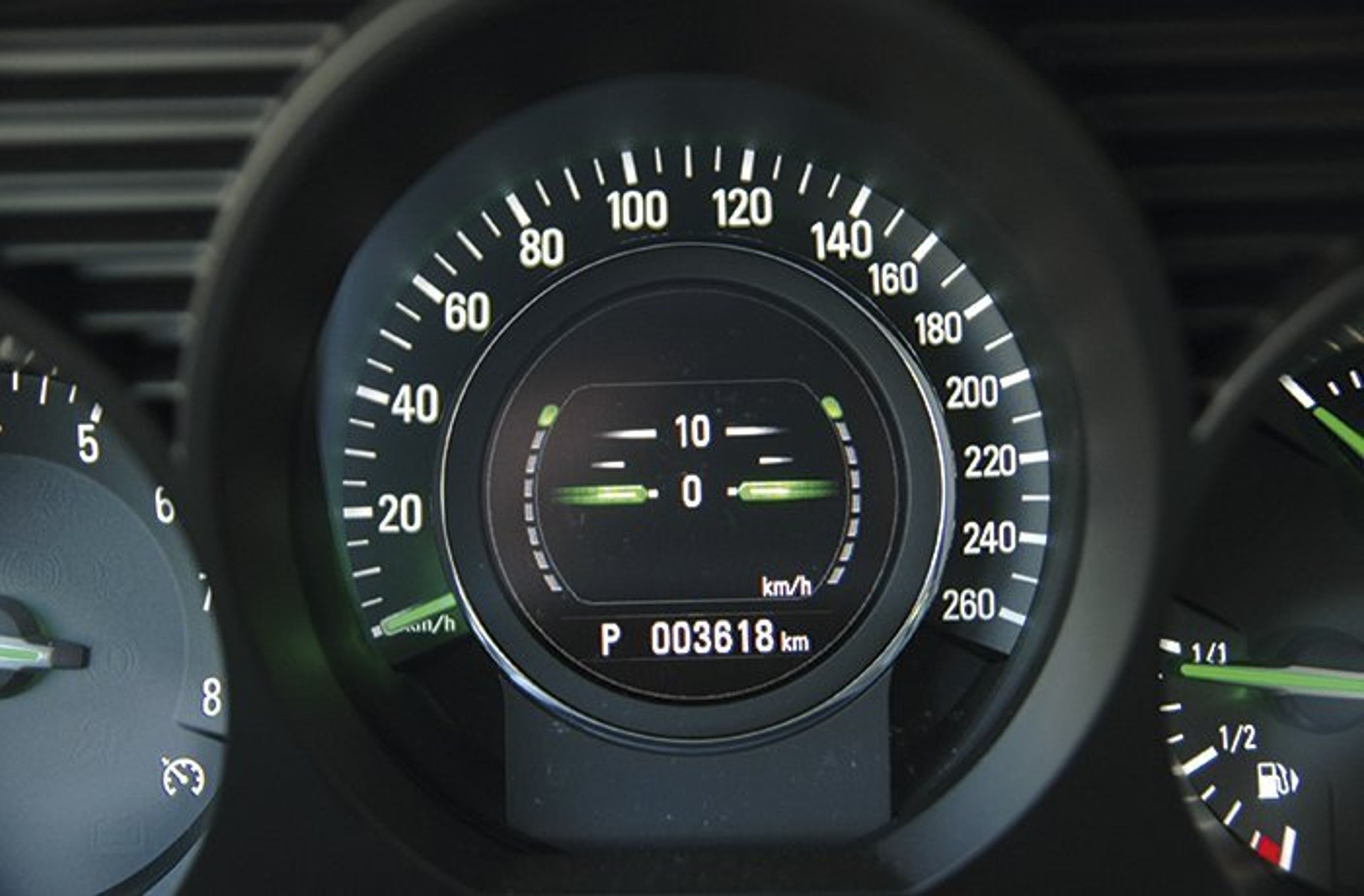 Saab 9-5 display