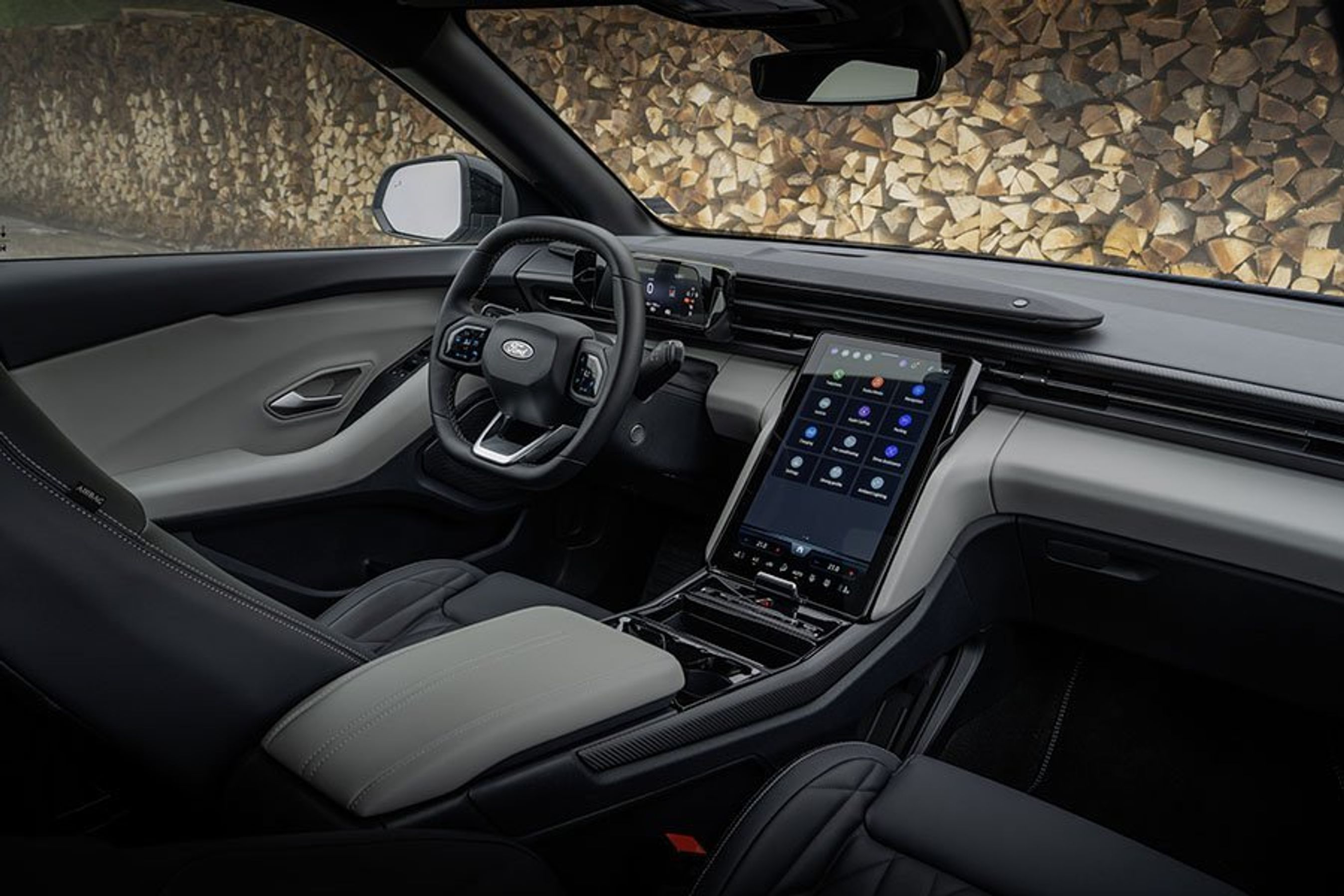 Kabinen i en Ford Explorer