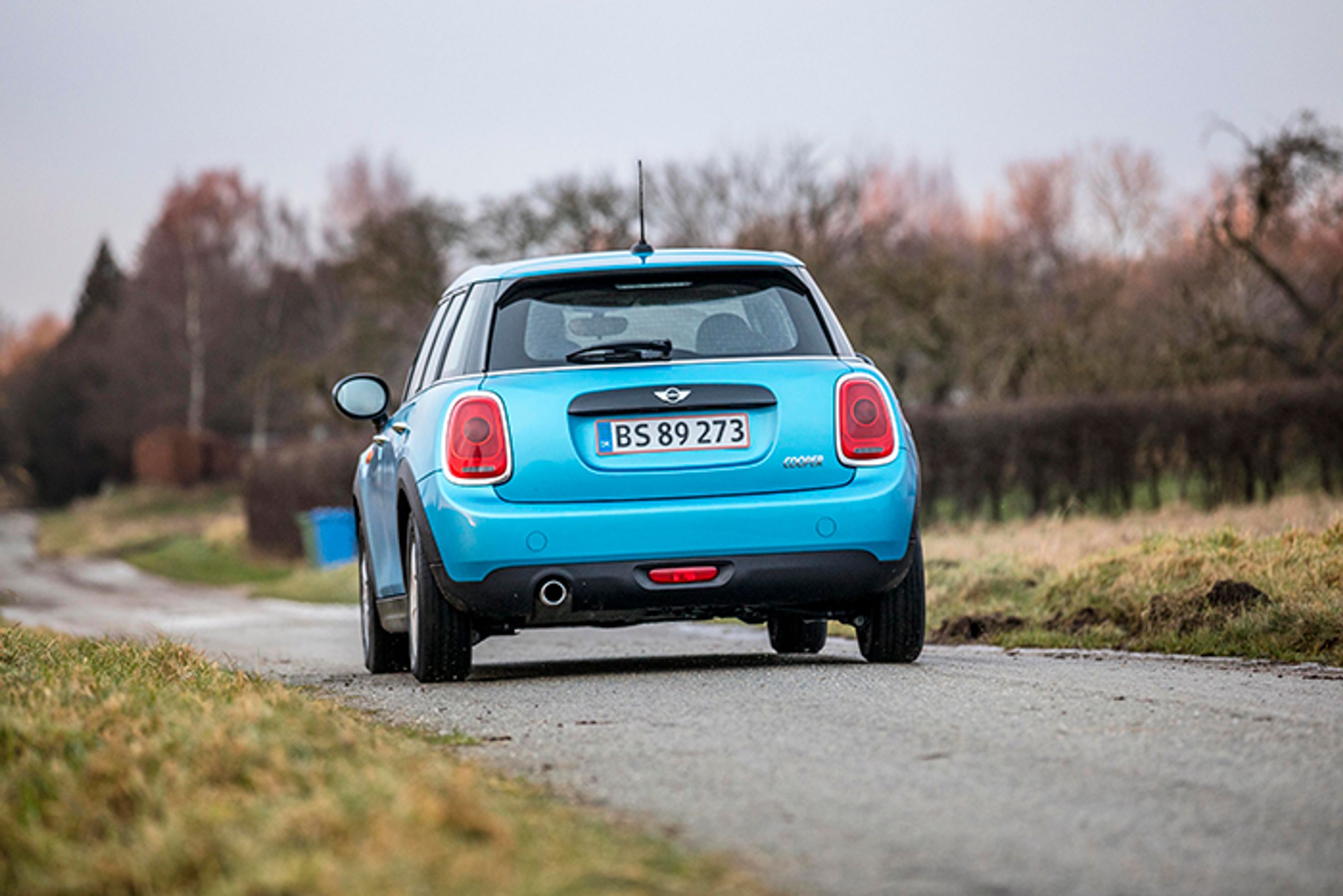 Mini Cooper 5-dørs set bagfra