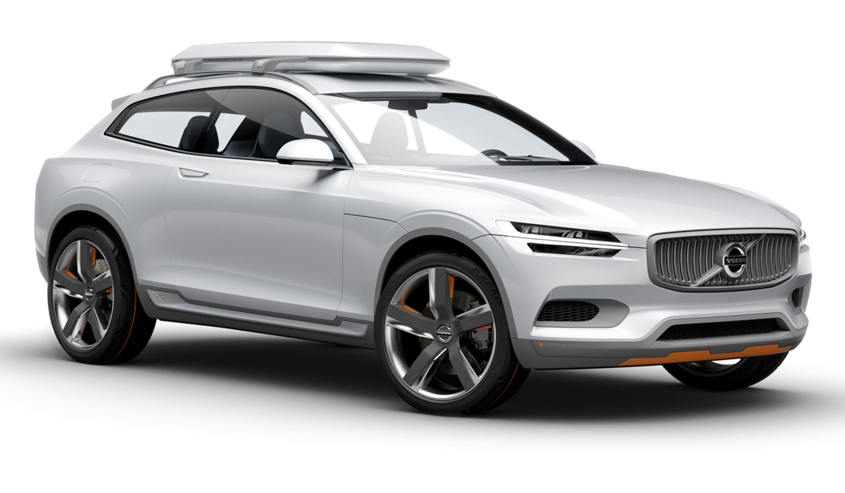 Konceptbilen Volvo XC Coupé. Kunne indikere kommende XC40.