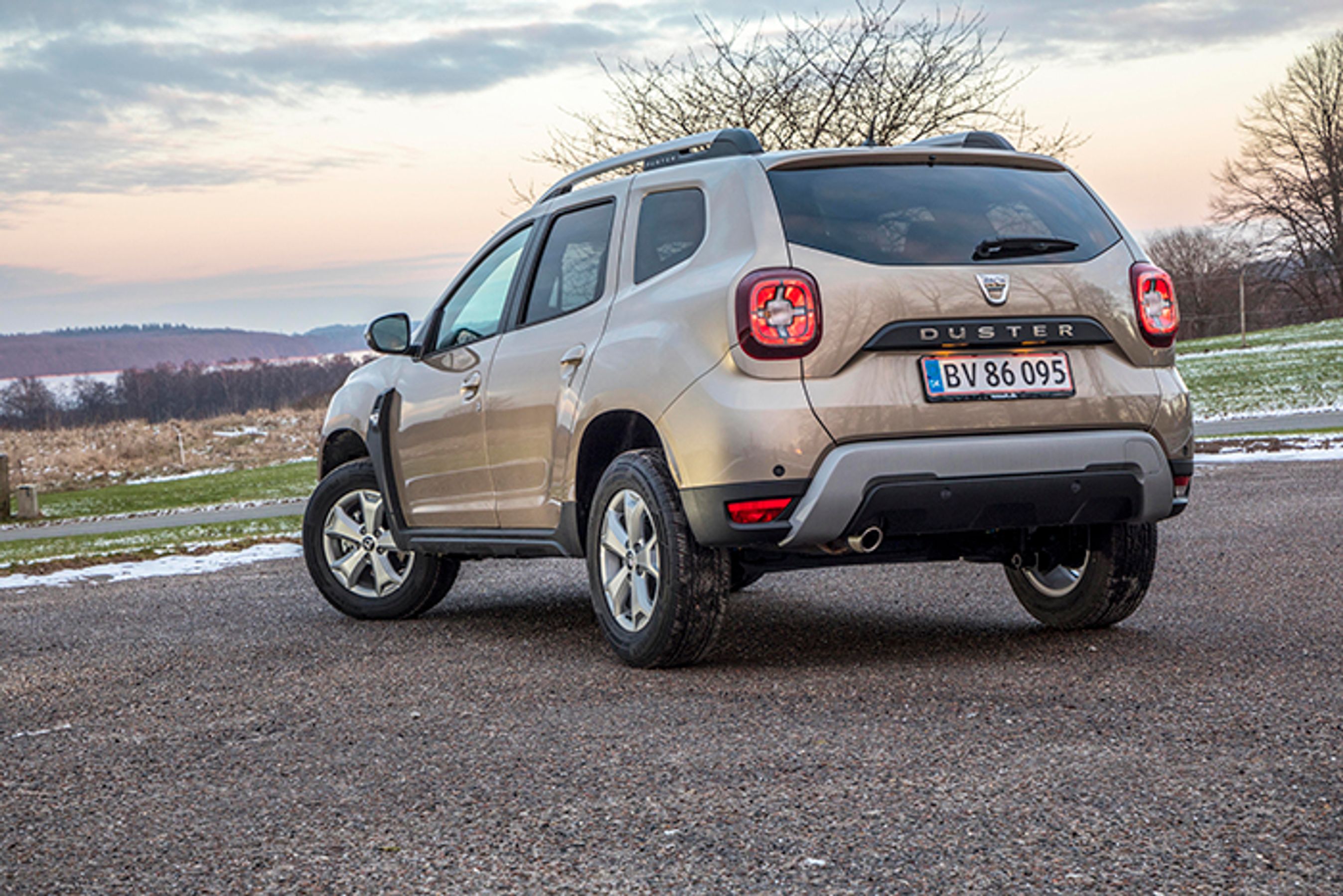 Dacia Duster set bagfra
